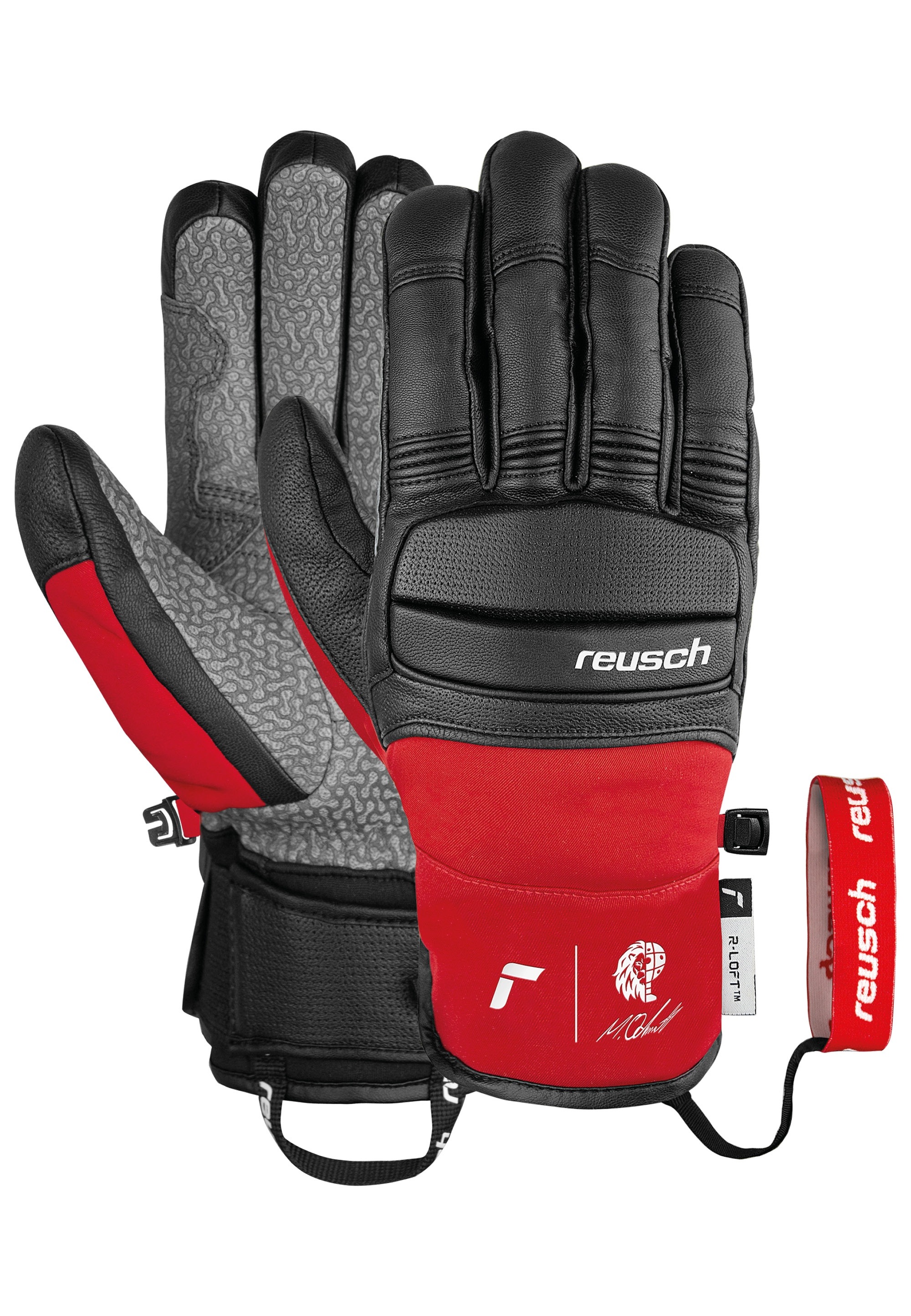 Reusch Skihandschuhe "Marco Odermatt", mit winddichter und extra atmungsaktiver Funktion