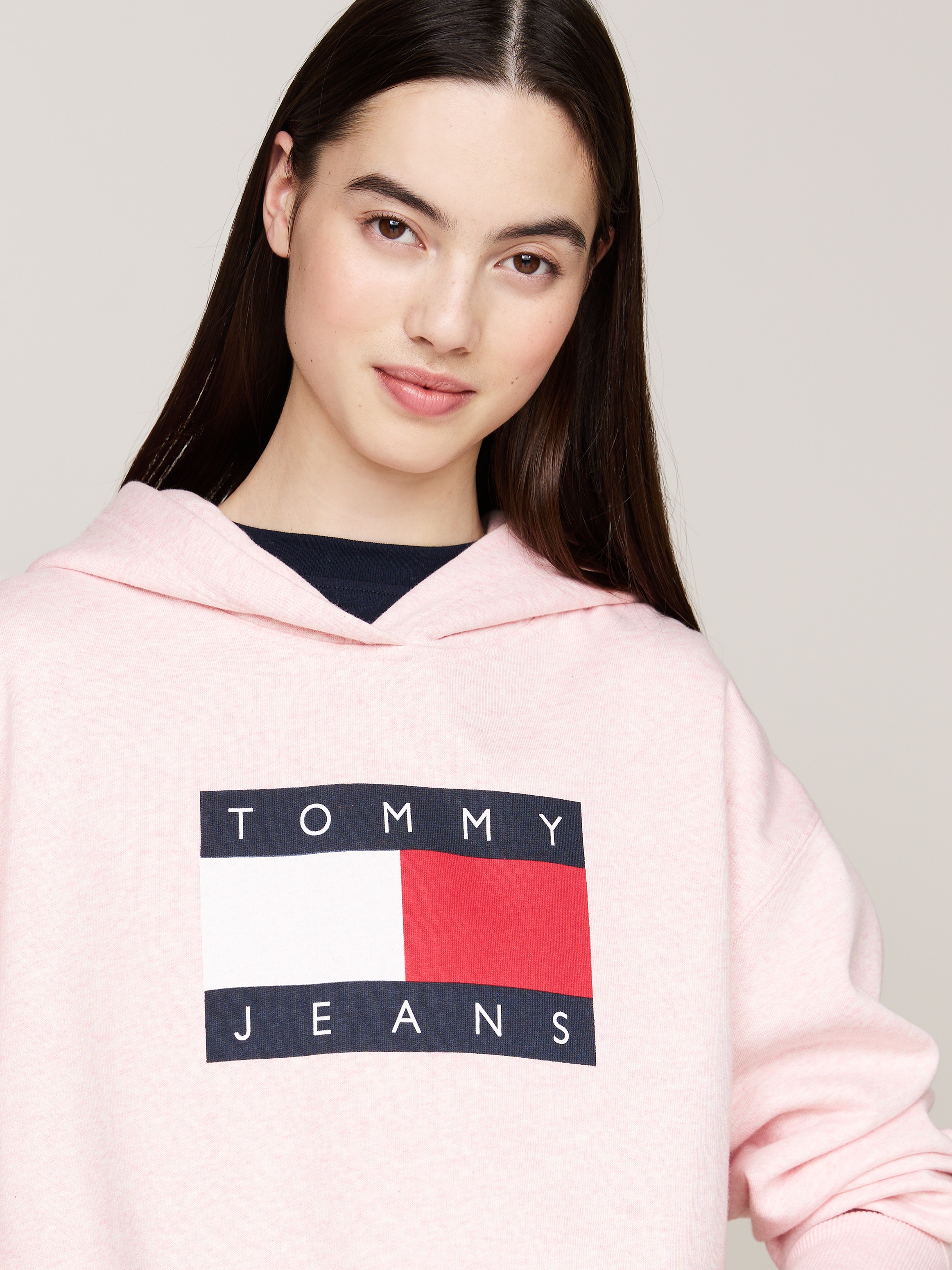 Tommy Jeans Kapuzensweatshirt, mit großem Logo