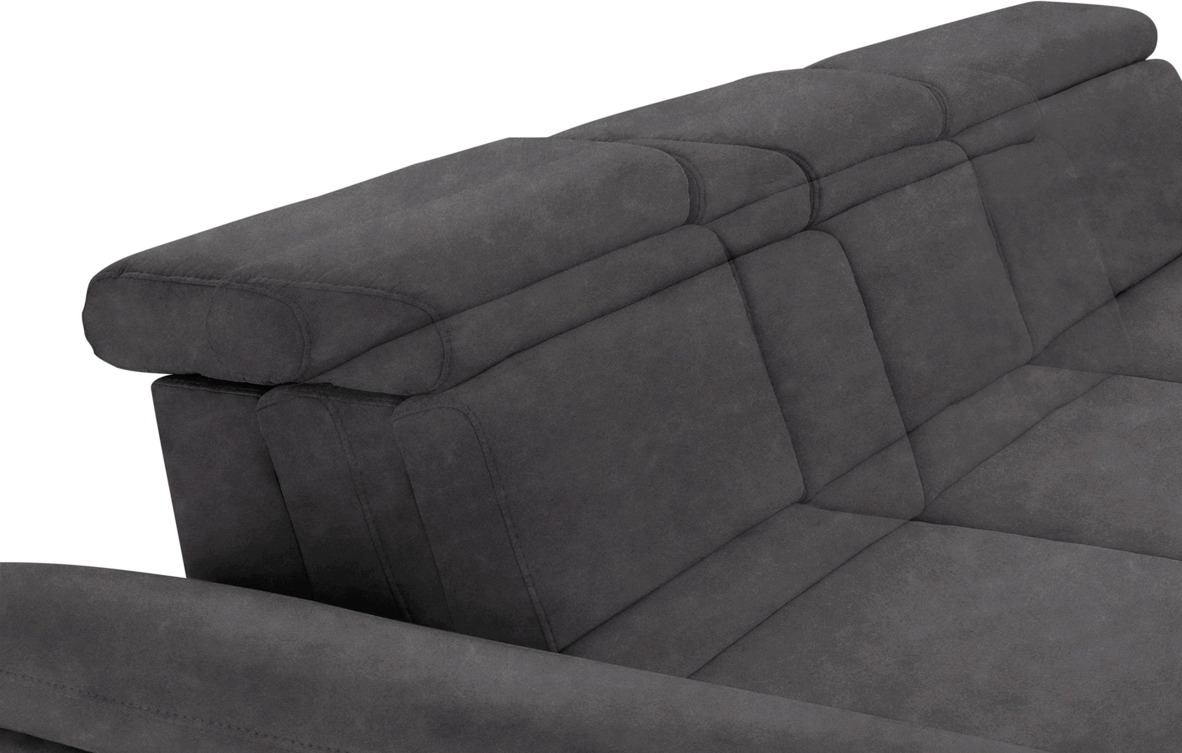 sit&more Ecksofa »Scorpio L-Form«, inklusive Sitztiefenverstellung, wahlweise mit Kopfverstellung