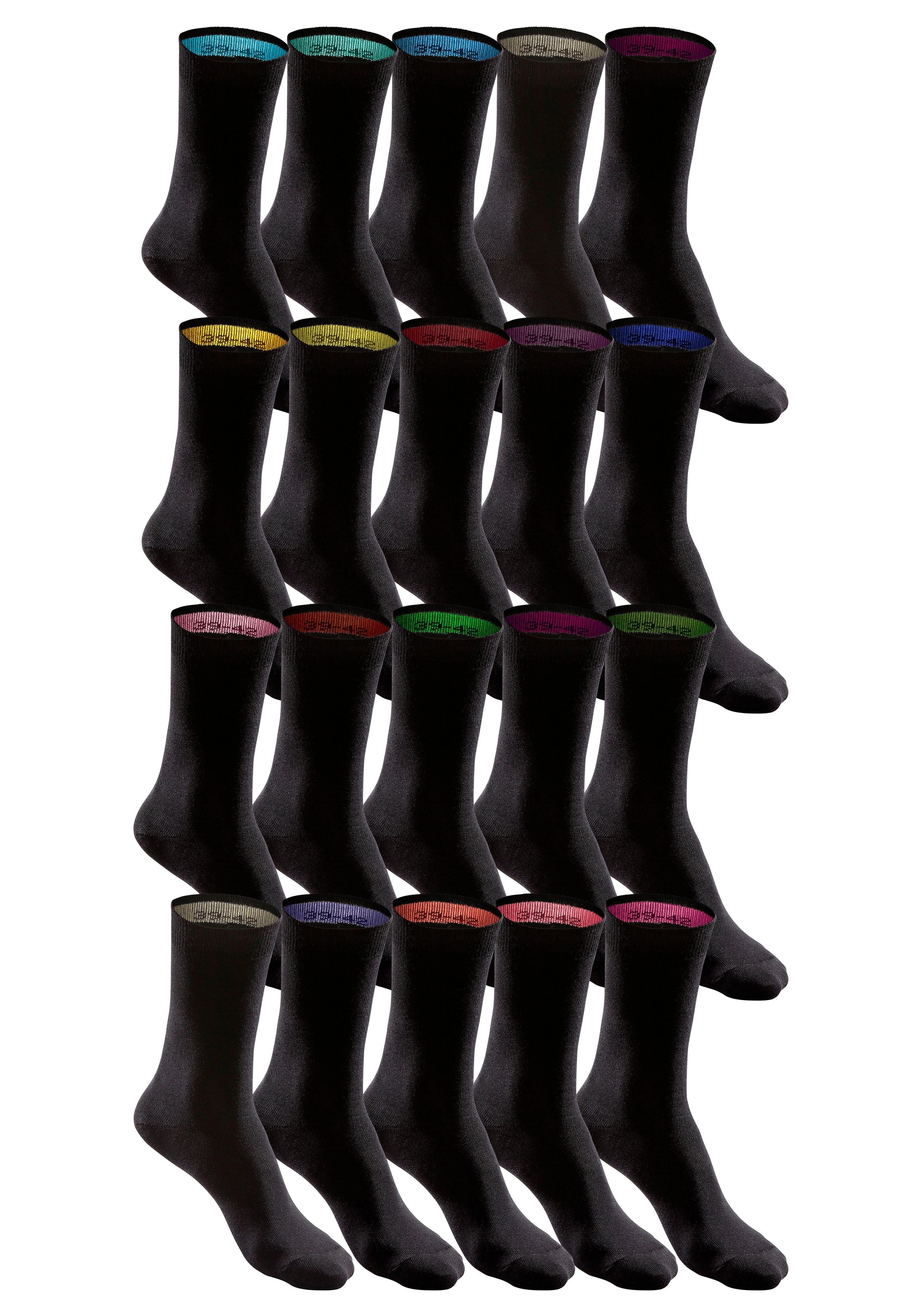 H.I.S Socken Box, 20 Stk. tlg. in praktischer Geschenkbox günstig online kaufen