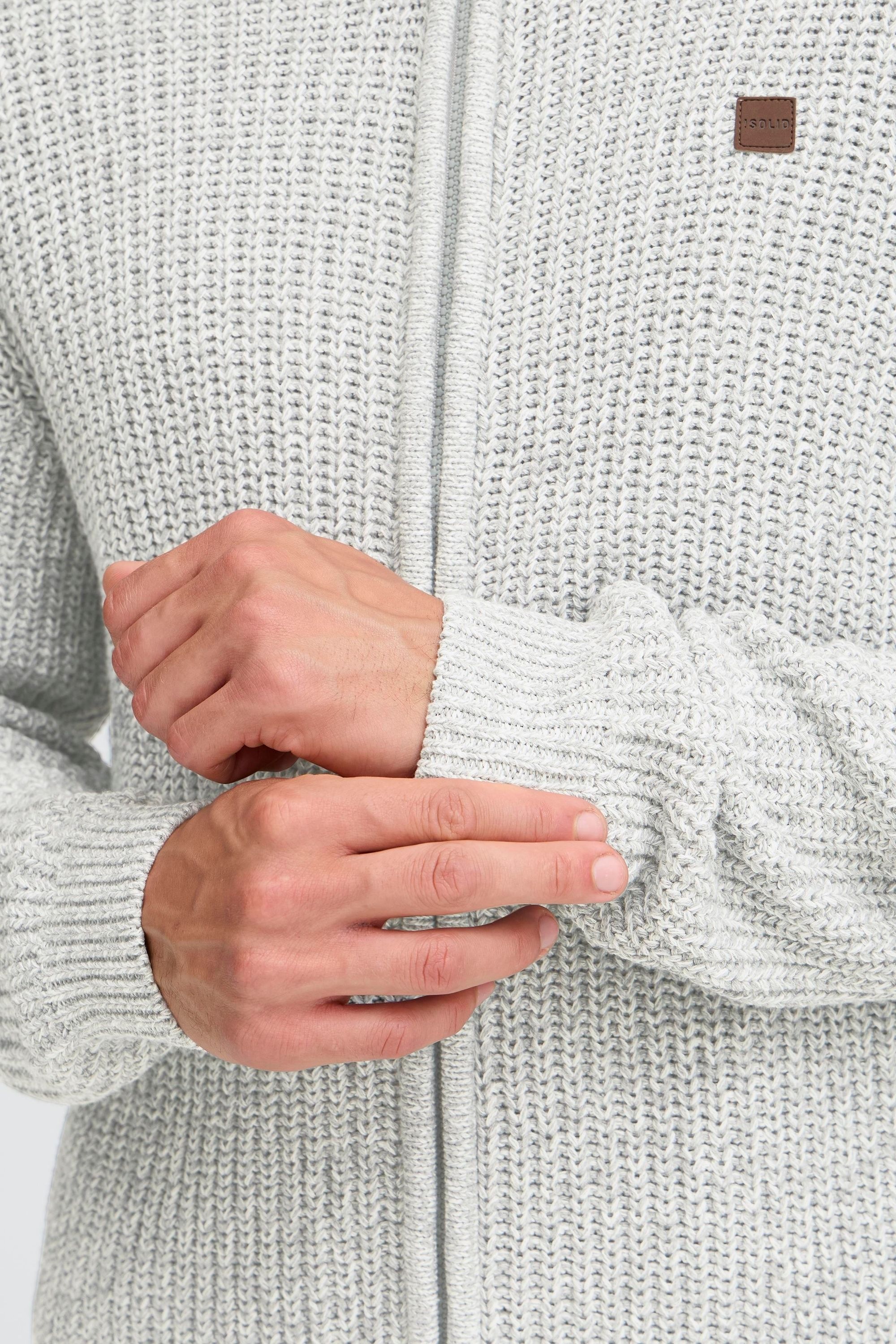 !Solid Strickjacke »Trainingsjacke SDRICARD«