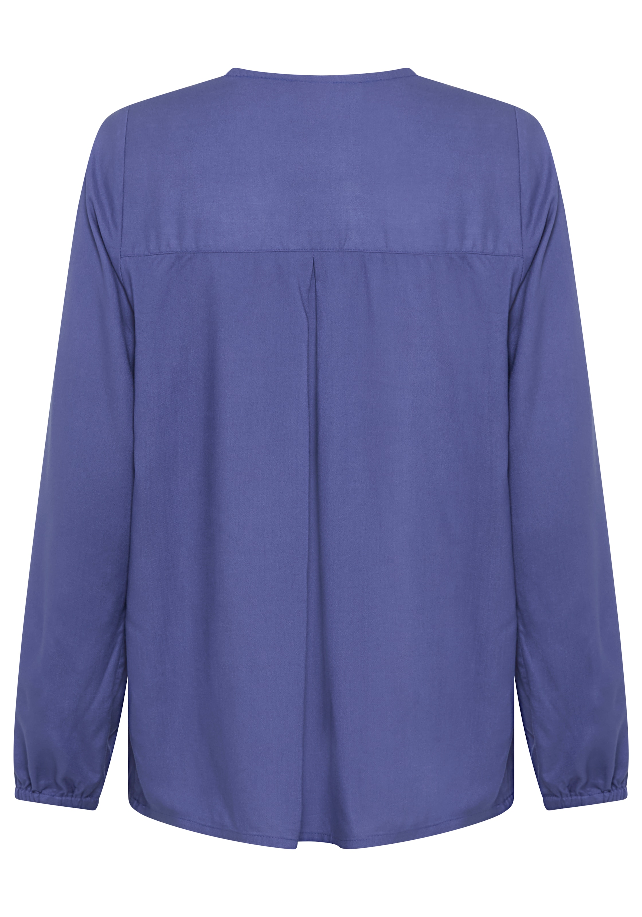 DELMAO Schlupfbluse, in femininer Form