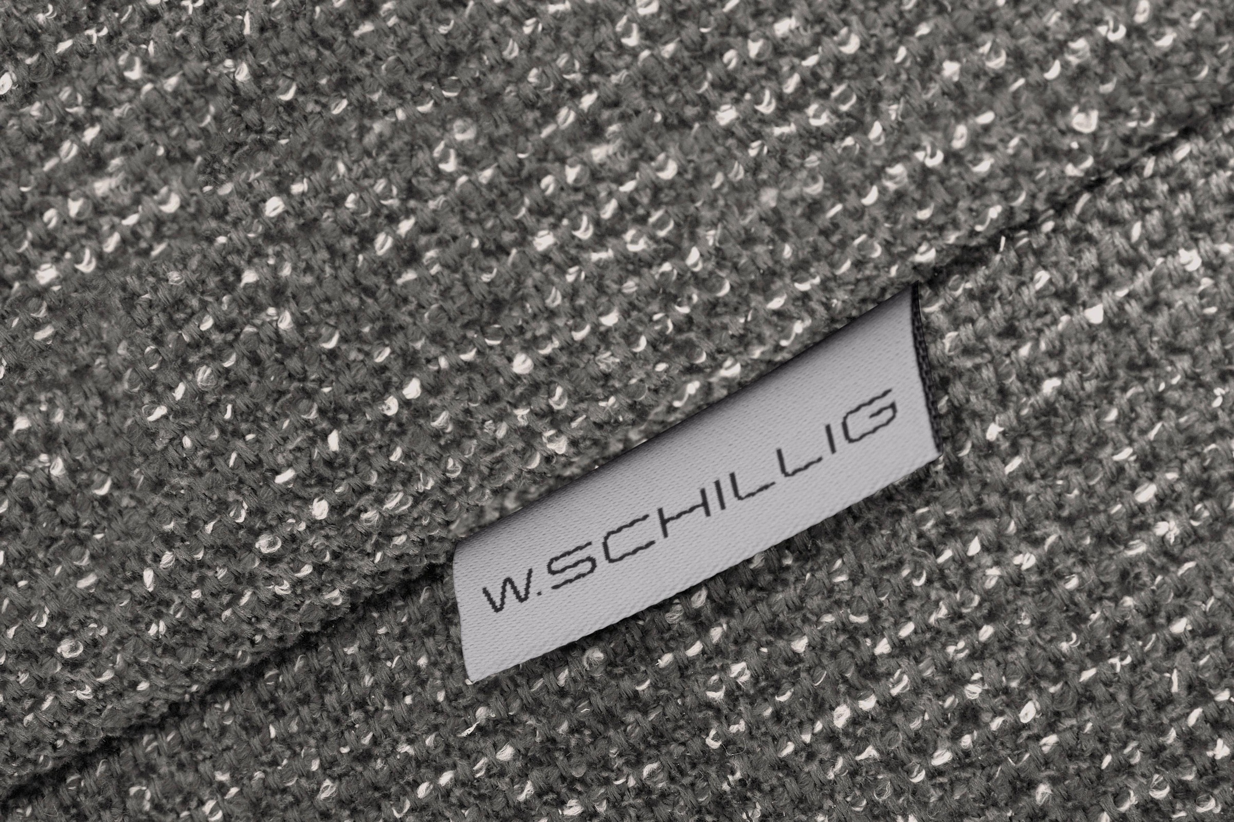 W.SCHILLIG 2-Sitzer »finn«, German Design Award 2016, Fußgestell Chrom glänzend, Breite 210 cm