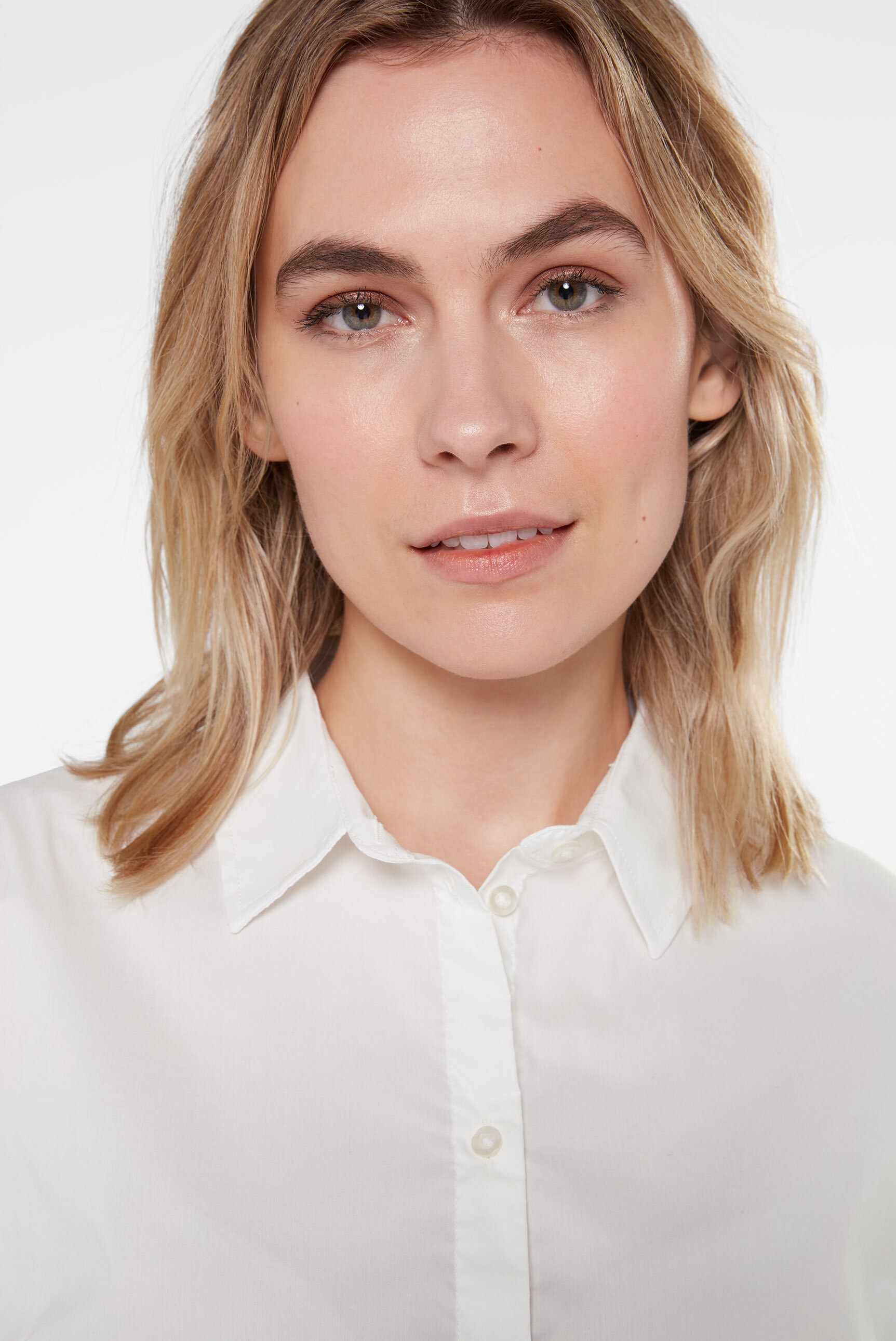 SENSES.THE LABEL Langarmbluse, mit Baumwolle