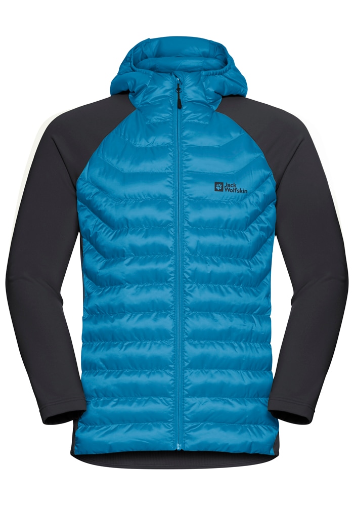 Jack Wolfskin Hybridjacke »ROUTEBURN PRO HYBRID M«, mit Kapuze