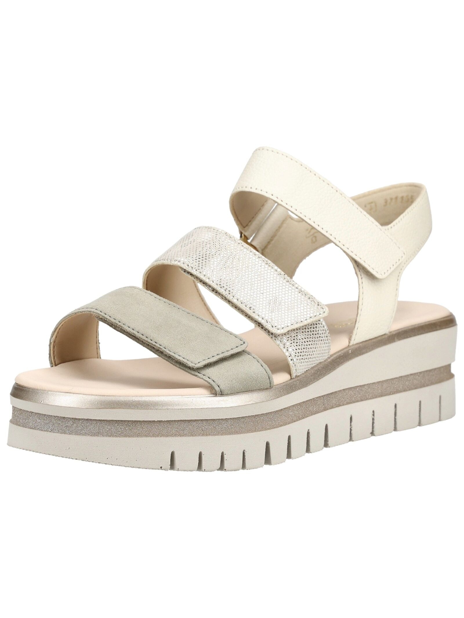 Gabor Plateausandaletten "Gabor Sandalen Leder" günstig online kaufen