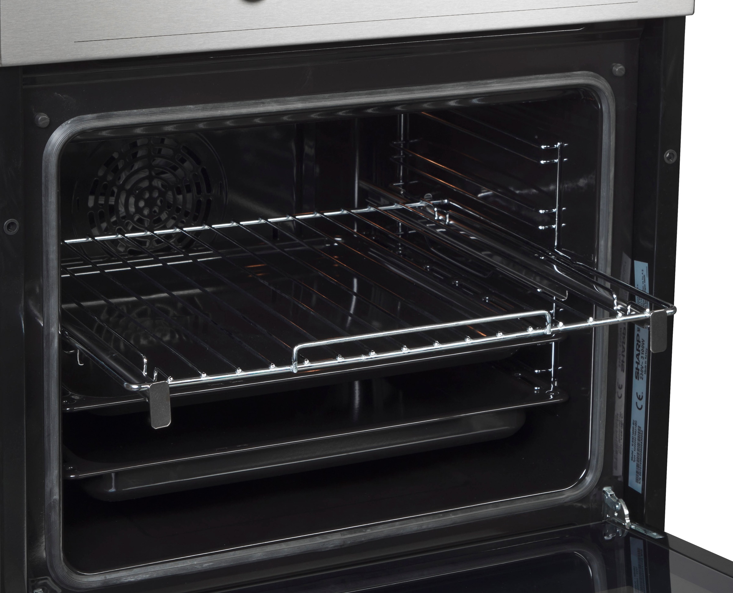 Sharp Einbaubackofen  »K-60D19IM1-EU«, mit Vollauszug