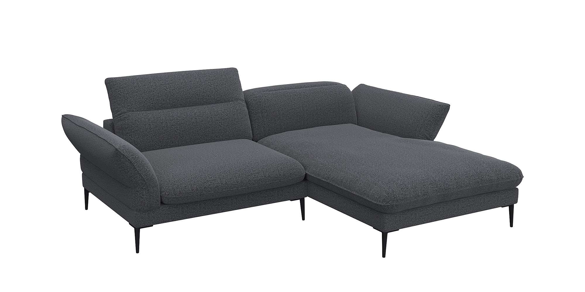 FLEXLUX "Salino, Funktionssofa mit Recamiere, Relaxsofa, Ecksofa" Sofa mit günstig online kaufen