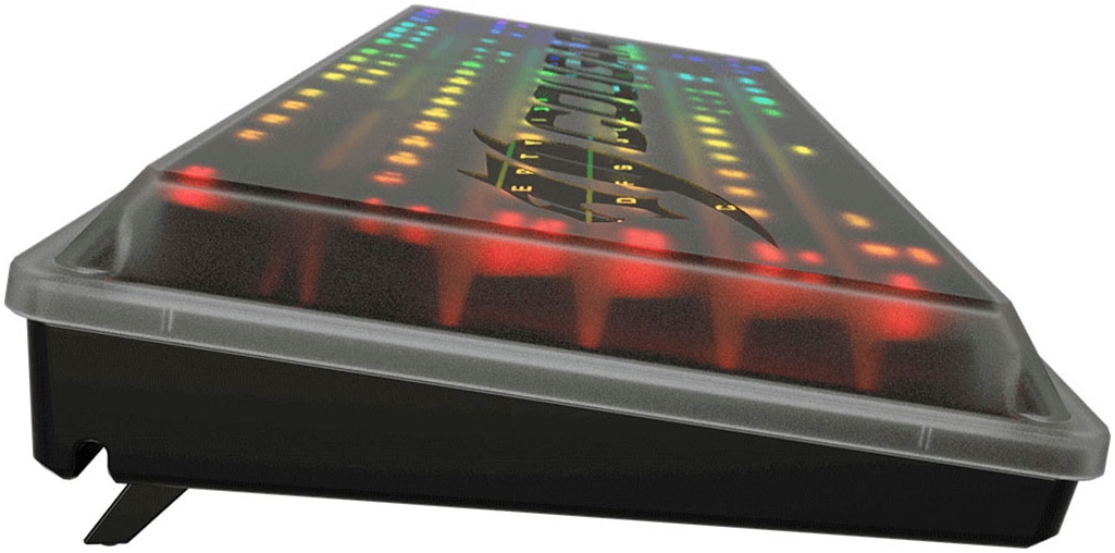 Cougar Gaming-Tastatur »Puri TKL RGB«, (Schutzhülle-Multimedia-Tasten-Funktionstasten-USB-Anschluss)
