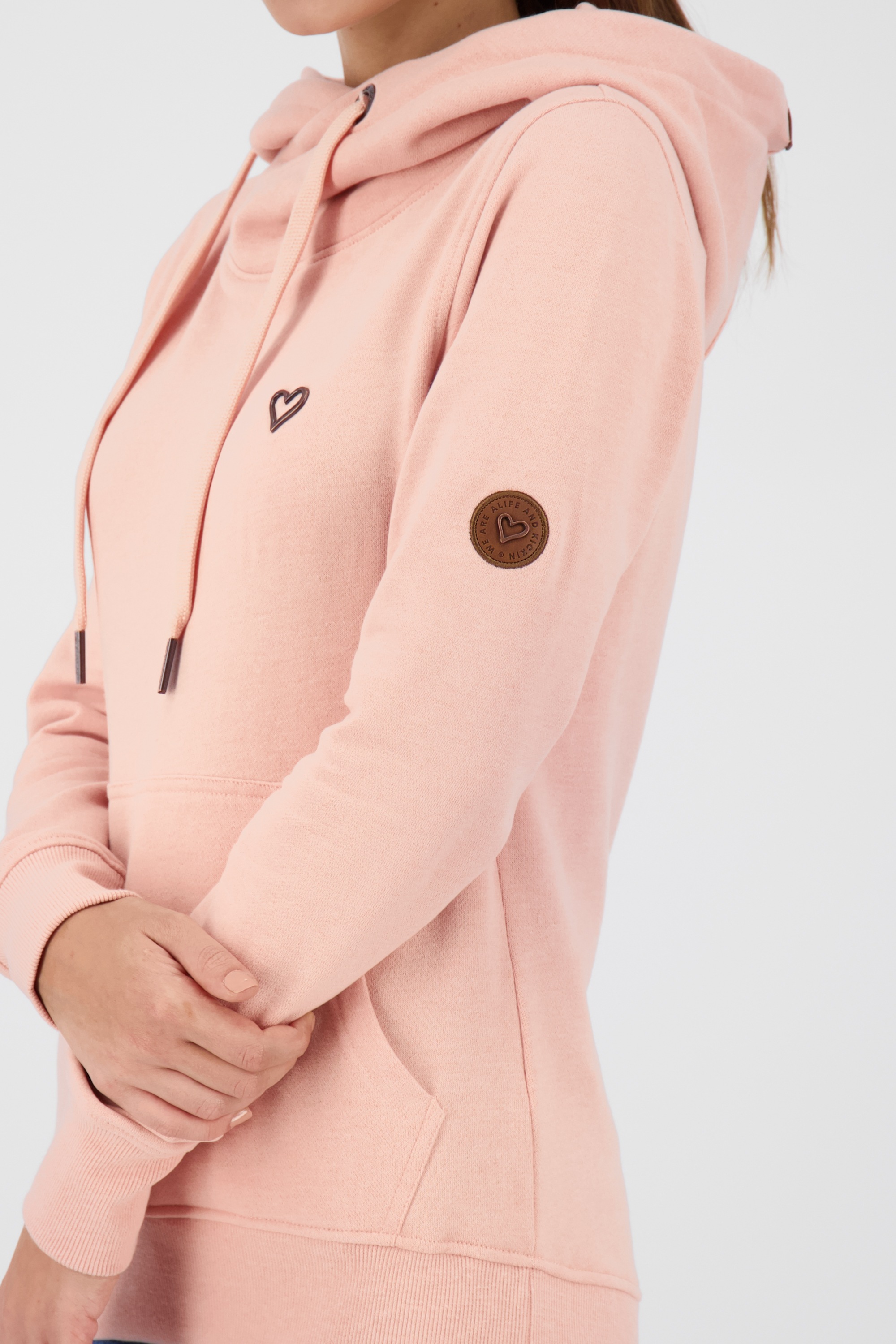 Alife & Kickin Kapuzensweatshirt »Damen SarahAK A«, Hoodie Kapuzenpullover, Sweatshirt mit Kapuze und Kängurutasche