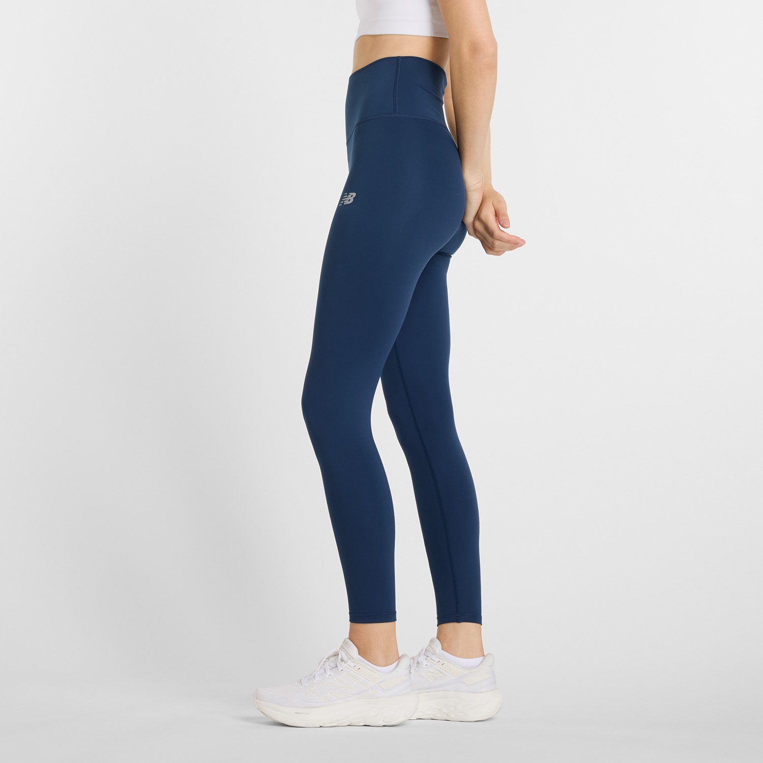 Thumbnail - New Balance Lauftights "NB HARMONY HIGH RISE LEGGING 25" sportlicher Stil, für Fitness