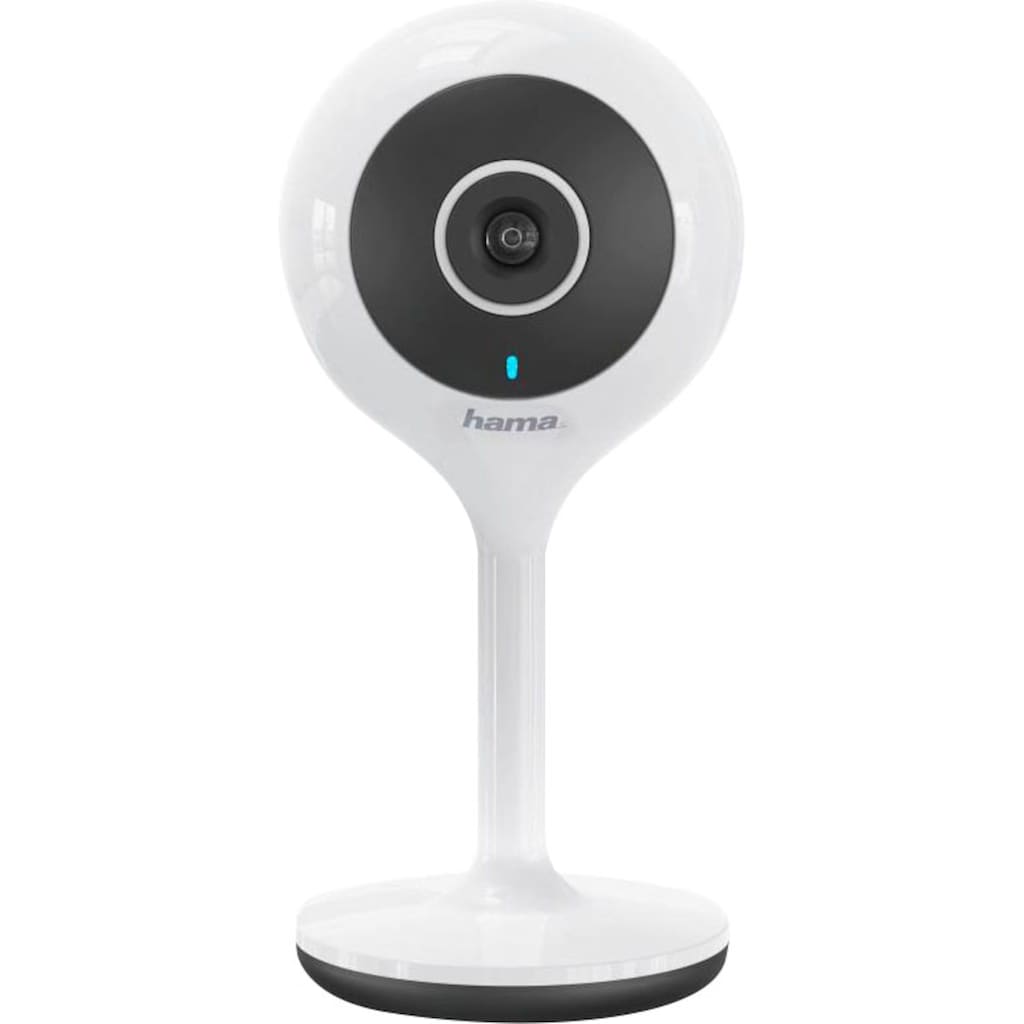 Hama Smart Home Kamera »WiFi-Kamera 1080p Bewegungssensor u.Nachtsichtfunktion Mit App indoor«, Innenbereich, Nachtsicht-eingebautes Mikrofon