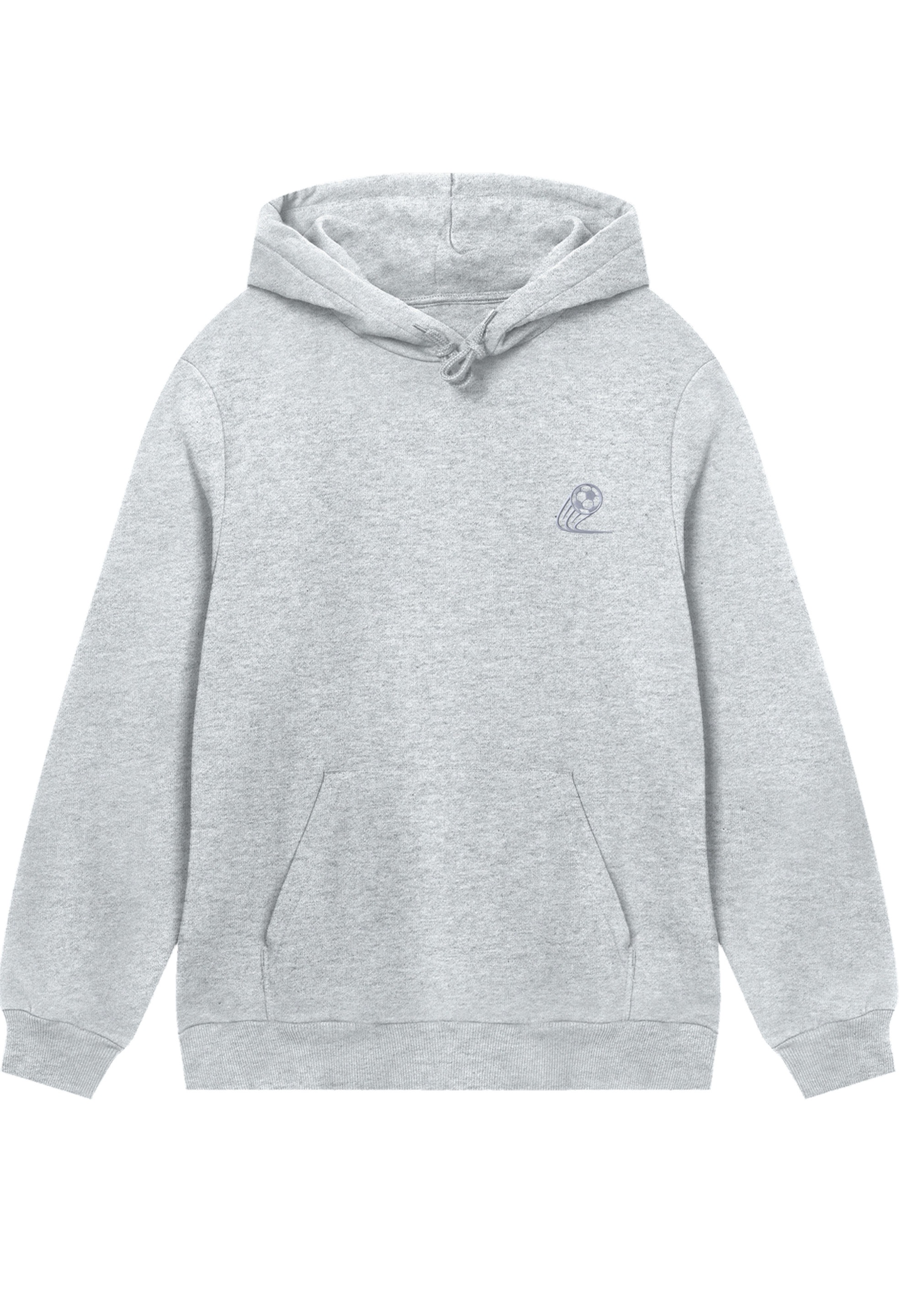 F4NT4STIC Kapuzenpullover »Football Stickerei«, Premium Qualität