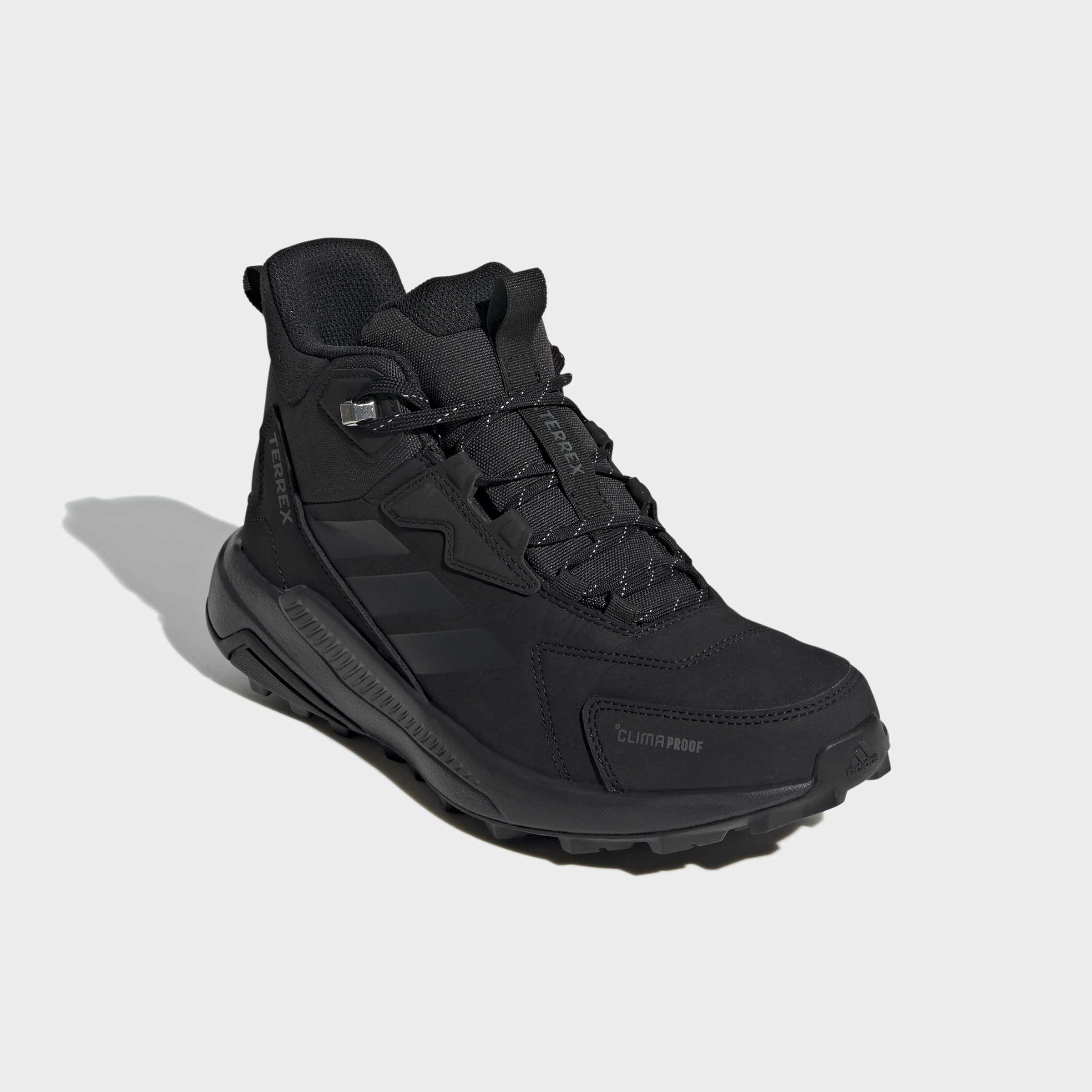 adidas TERREX Wanderschuh "ANYLANDER LEATHER MID CLIMAPROOF" wasserdicht und aus Leder