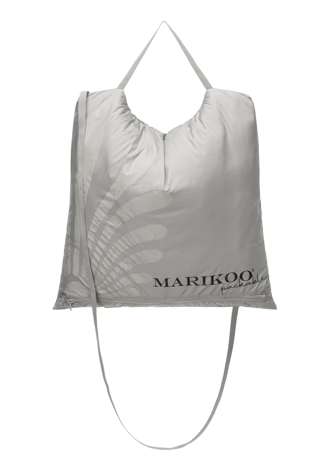 Marikoo Winterjacke »Pack mich ein«, Mit Kapuze und Beutel zum Verstauen der Jacke