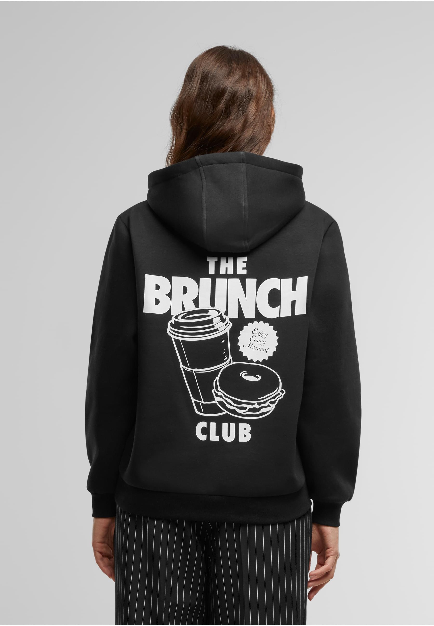 Miss Tee Kapuzenpullover »Miss Tee The Brunch Club Ladies Fluffy Hoody«, (1 tlg.)