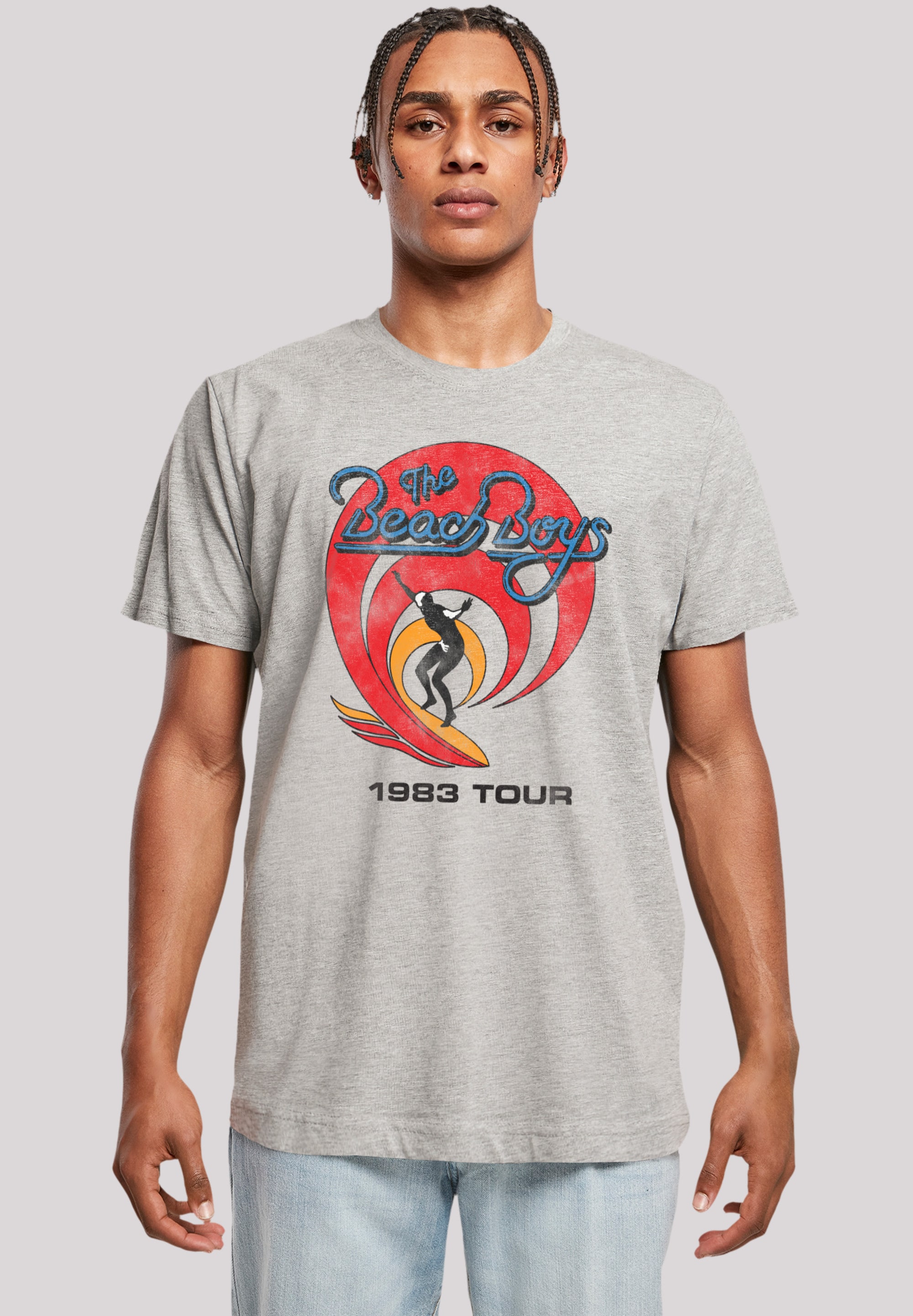 F4NT4STIC T-Shirt "The Beach Boys Surfer 83 Vintage", Print günstig online kaufen