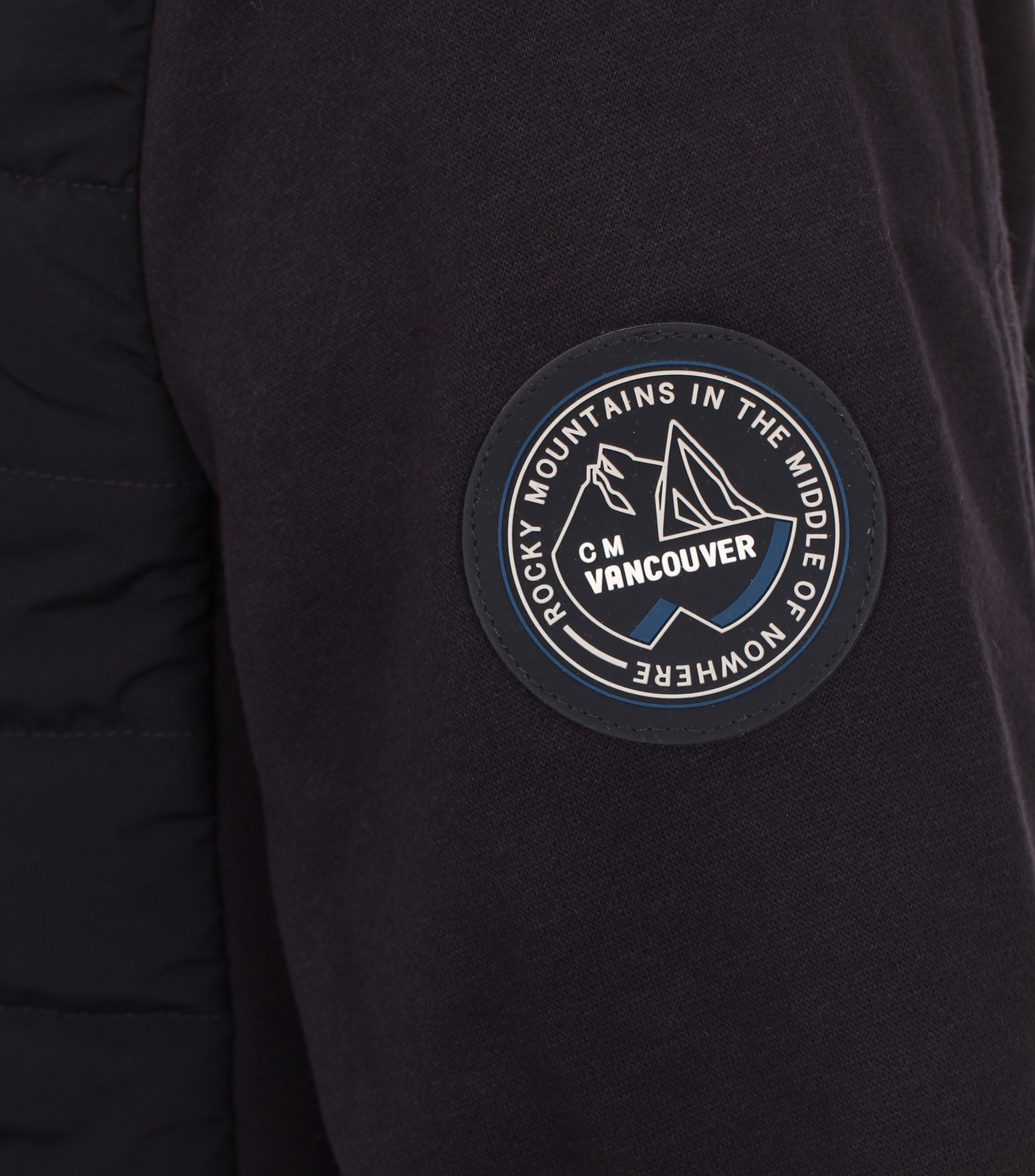 CASAMODA Sweatjacke »CASAMODA Materialmixjacke uni«