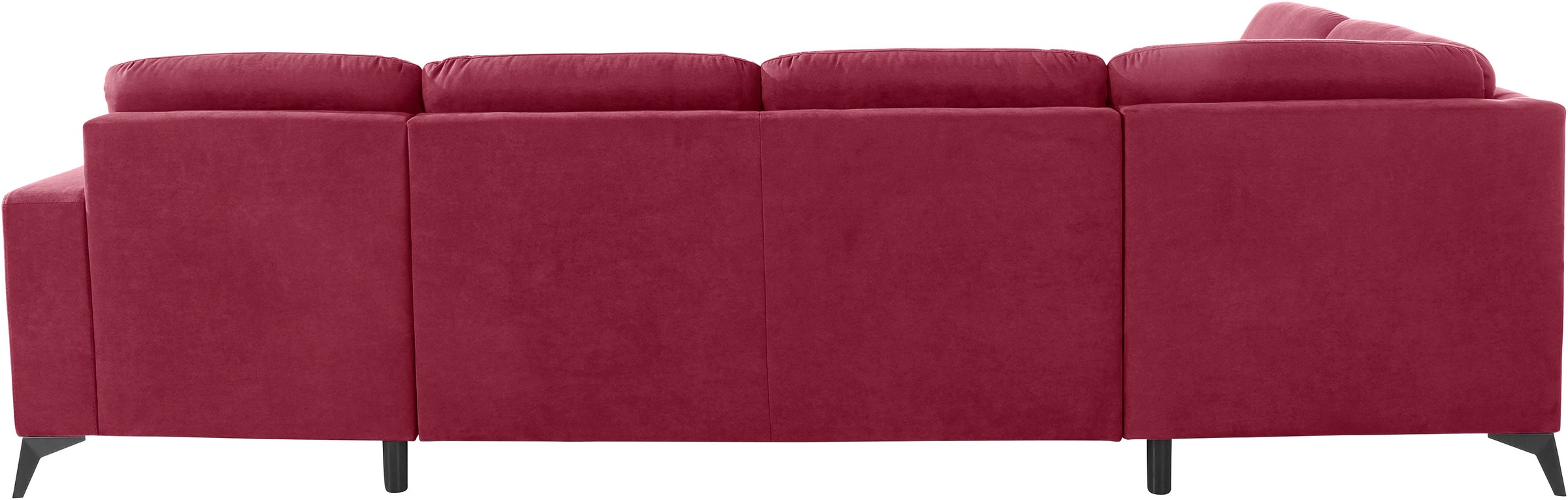 Places of Style Wohnlandschaft »Lolland U-Form«, Wahlweise mit Bettfunktion und Stauraum, auch mit abwischbarem Bezug