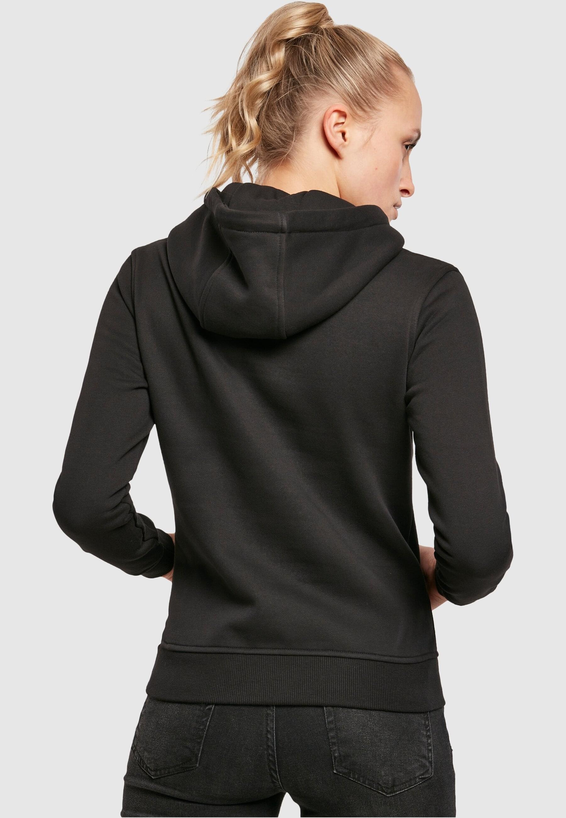 MisterTee Rundhalspullover »MisterTee Damen Ladies Moth Hoody«, (1 tlg.)