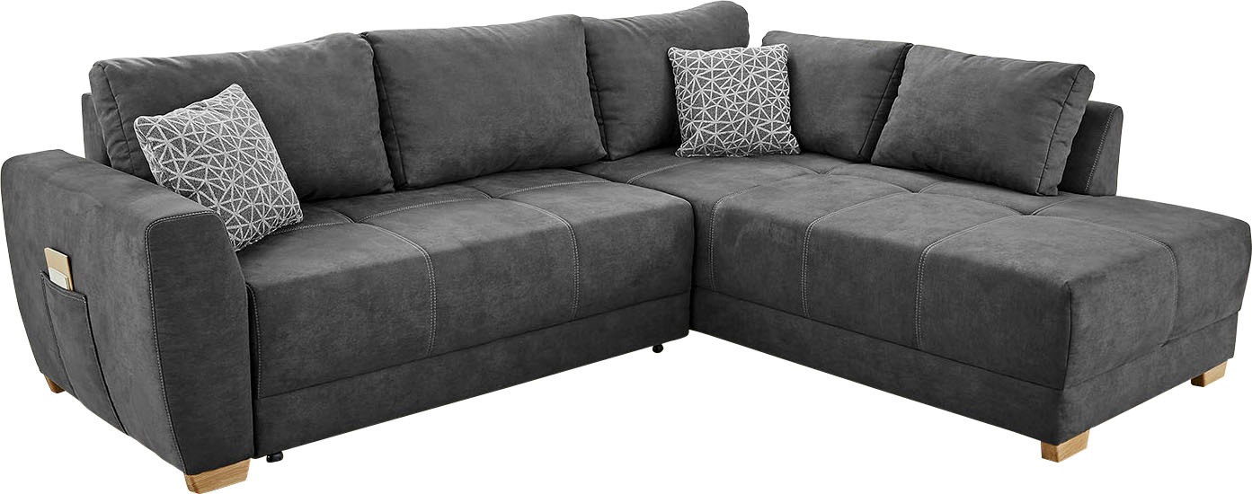 Thumbnail - Jockenhöfer Gruppe Ecksofa "Luzern L-Form", mit Bettfunktion und geräumigen Bettkasten