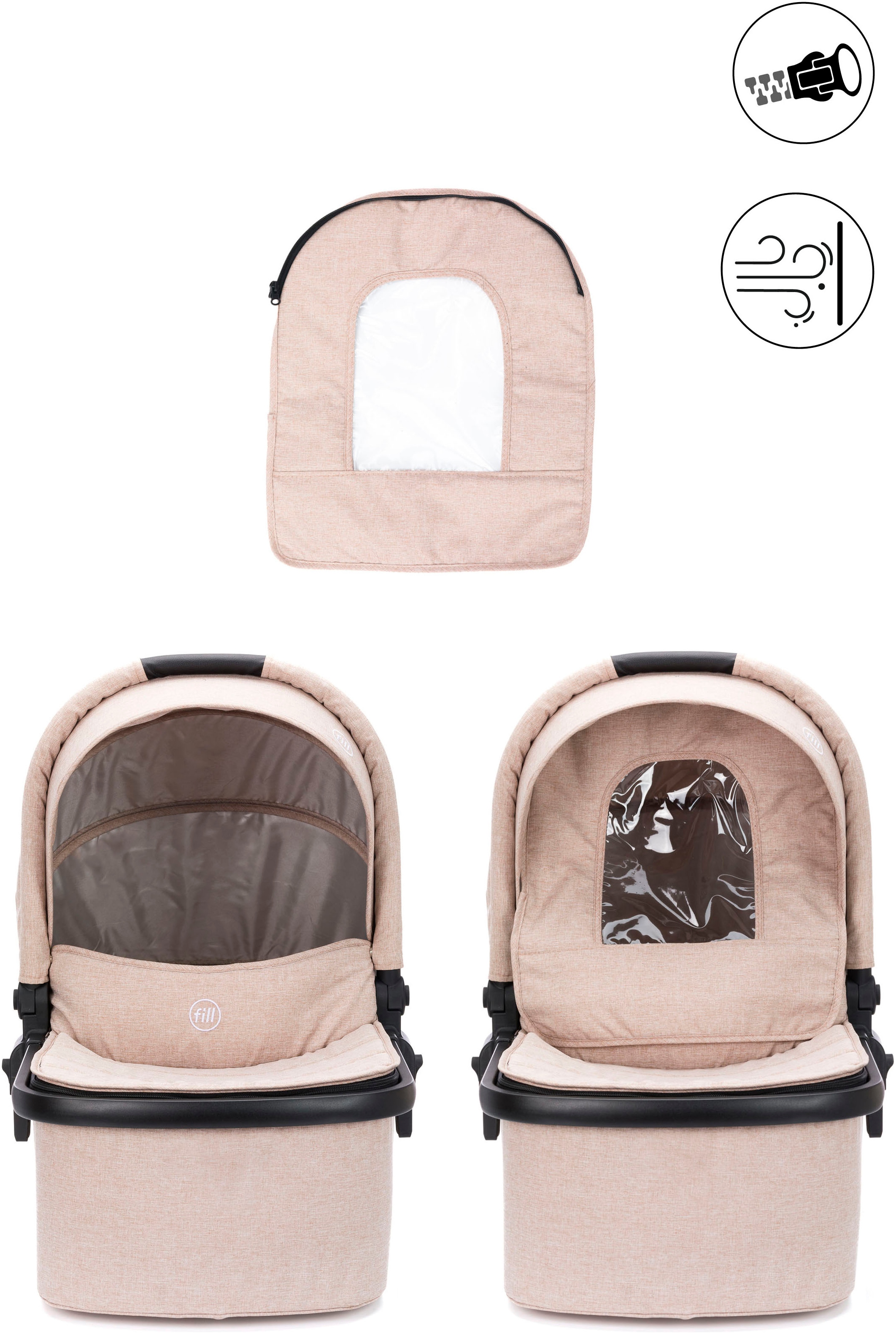 Fillikid Kombi-Kinderwagen »Jaguar«, 22 kg