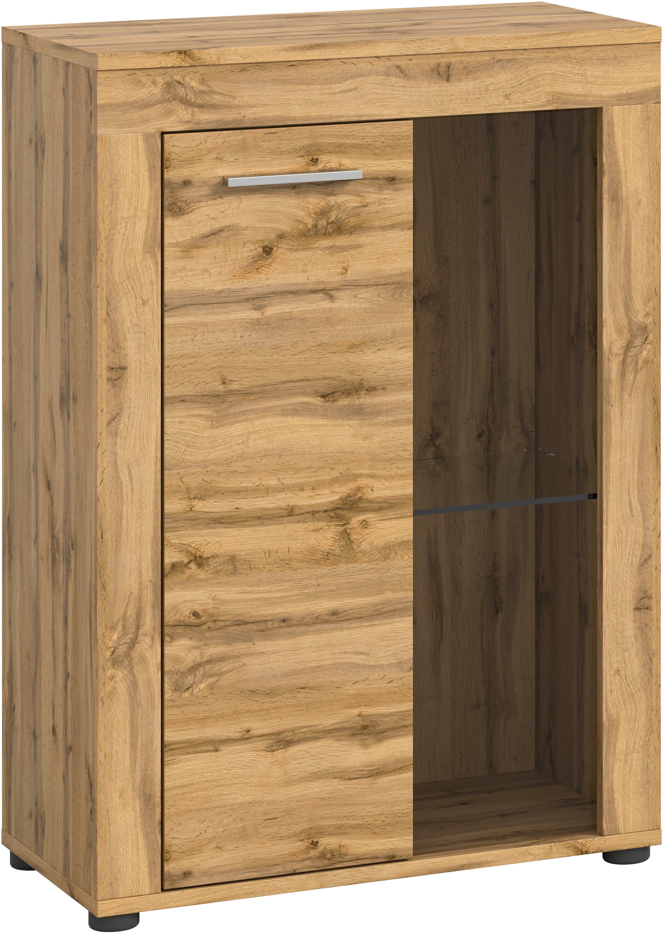 Home affaire Vitrine "AOSTA, TOPSELLER, Breite 60 cm, stehend / hängend, 1 günstig online kaufen