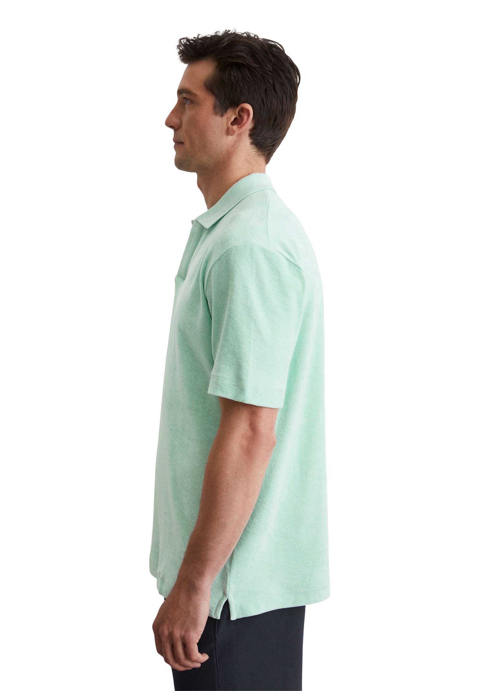 Marc OPolo Poloshirt "aus Bio-Baumwoll-Frottee" günstig online kaufen