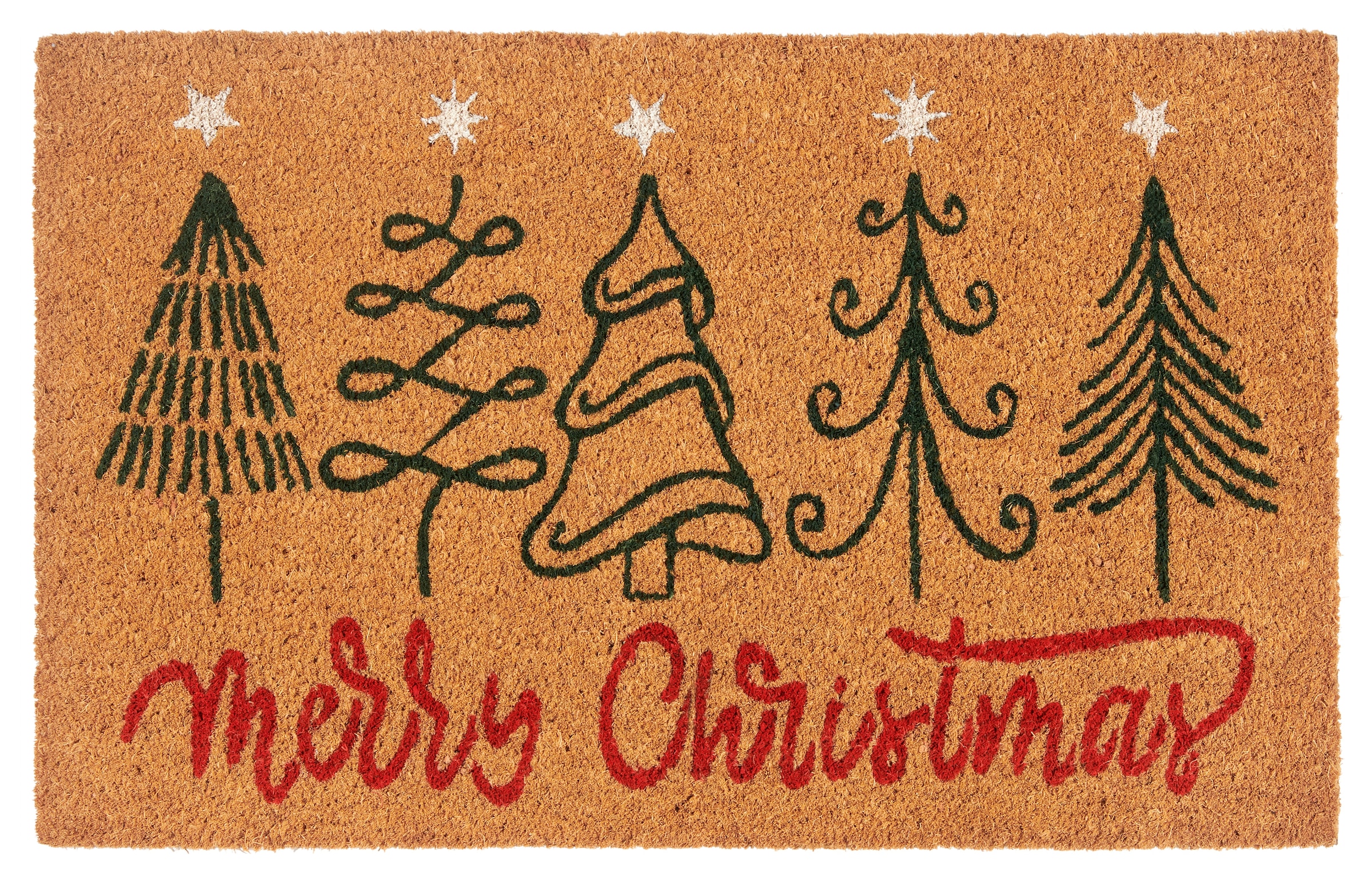 HANSE Home Durų kilimėlis »Kokos Five Christmas T...