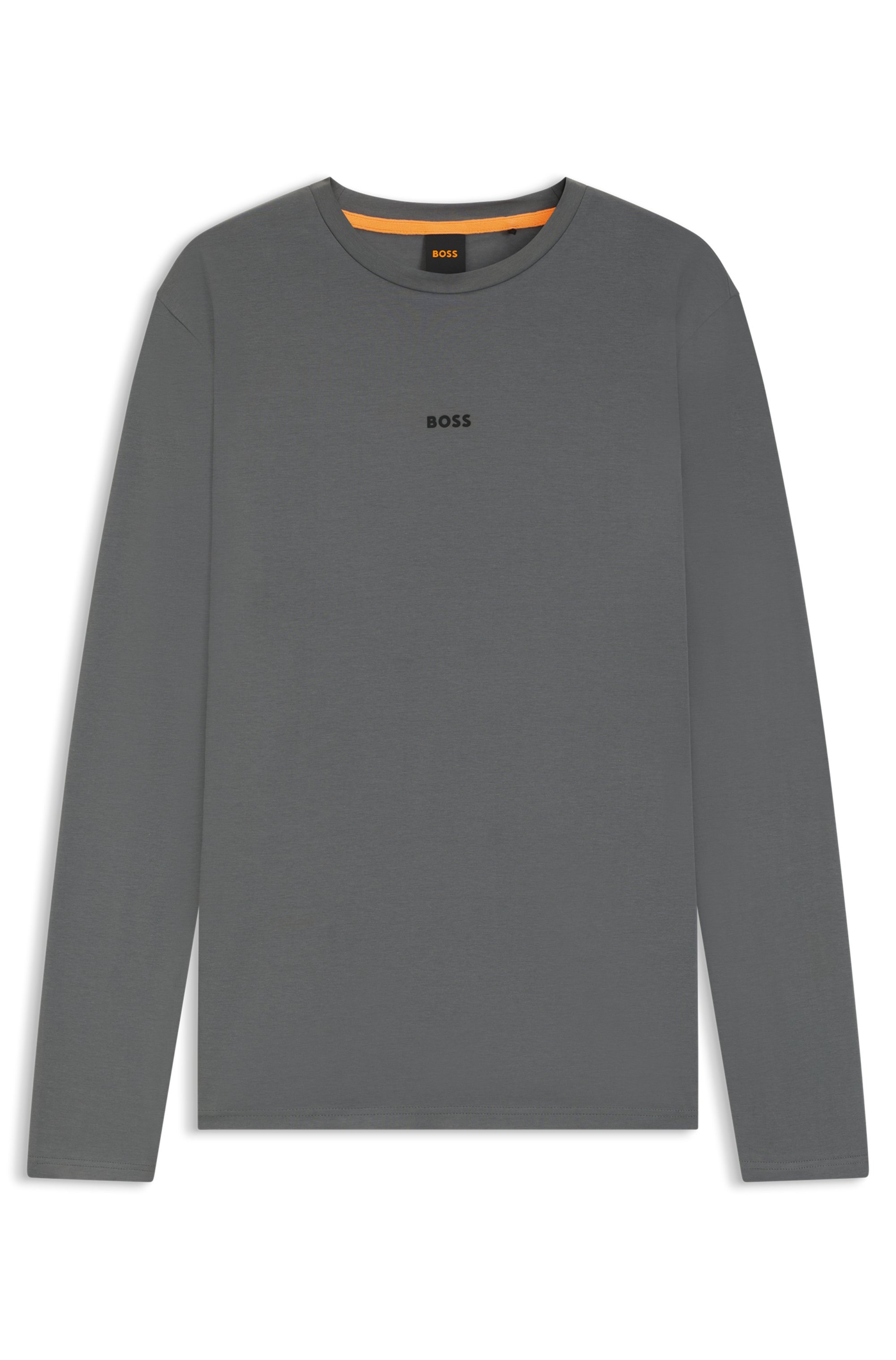 BOSS ORANGE Langarmshirt »TChark«, mit Logo-Schriftzug