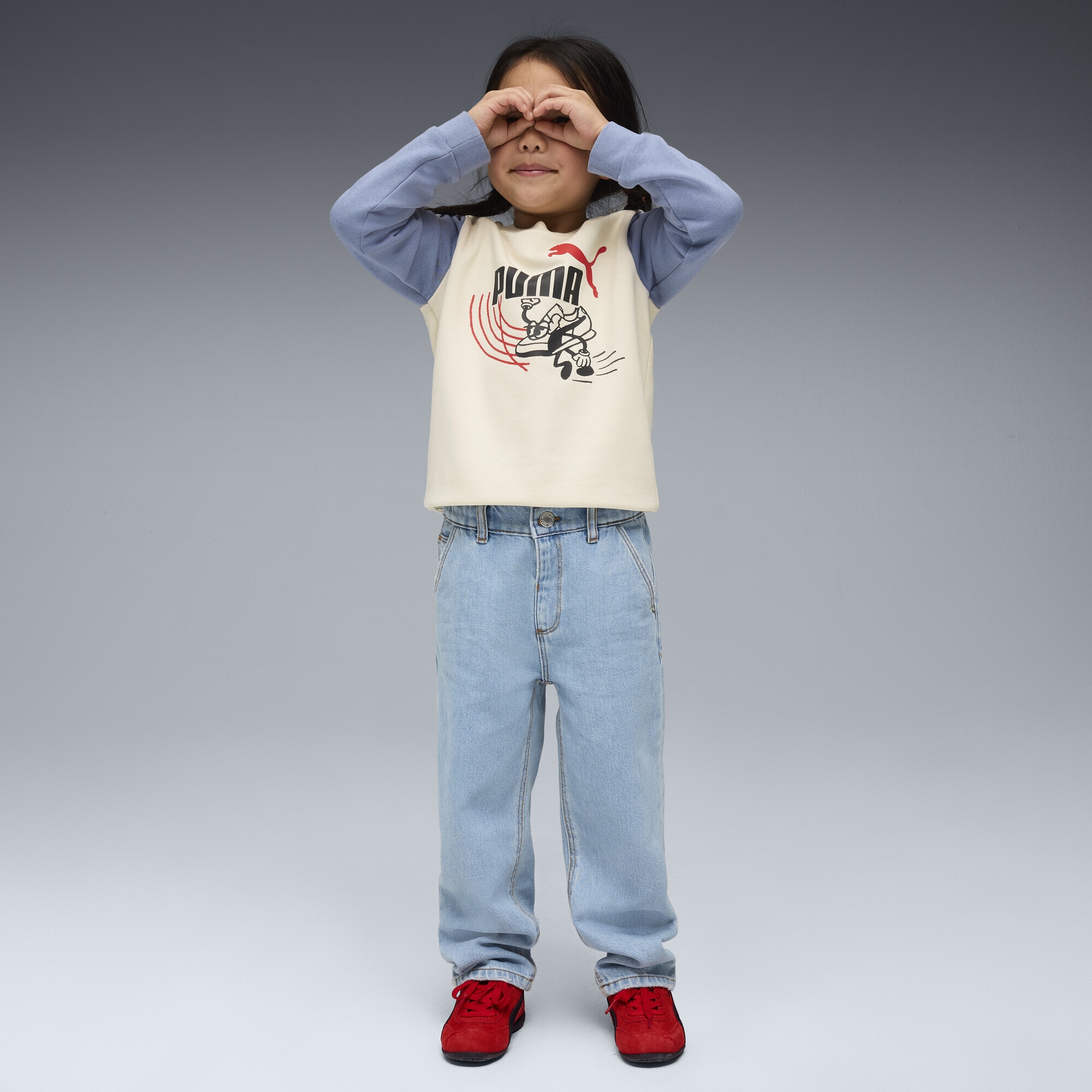 PUMA Sweatshirt »Little Runners Sweatshirt Kinder«