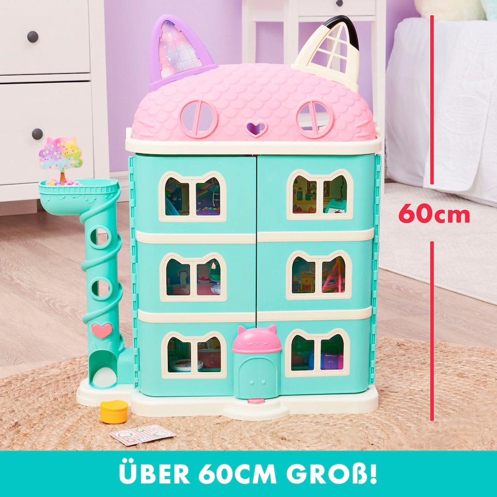 Spin Master Puppenhaus »Gabby's Dollhouse – Gabby's Purrfect Puppenhaus«, mit 2 Spielzeugfiguren und Soundeffekten