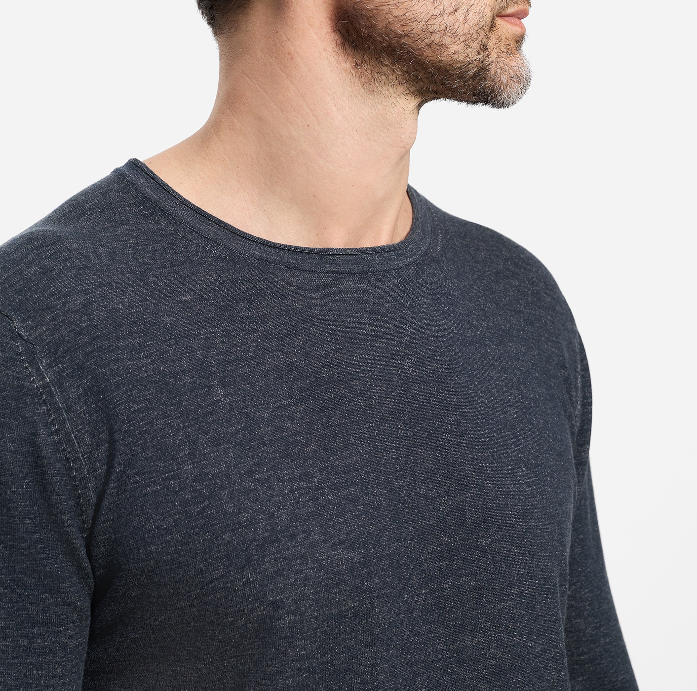 OLYMP Casual Knit Sweater Men Navy M 3