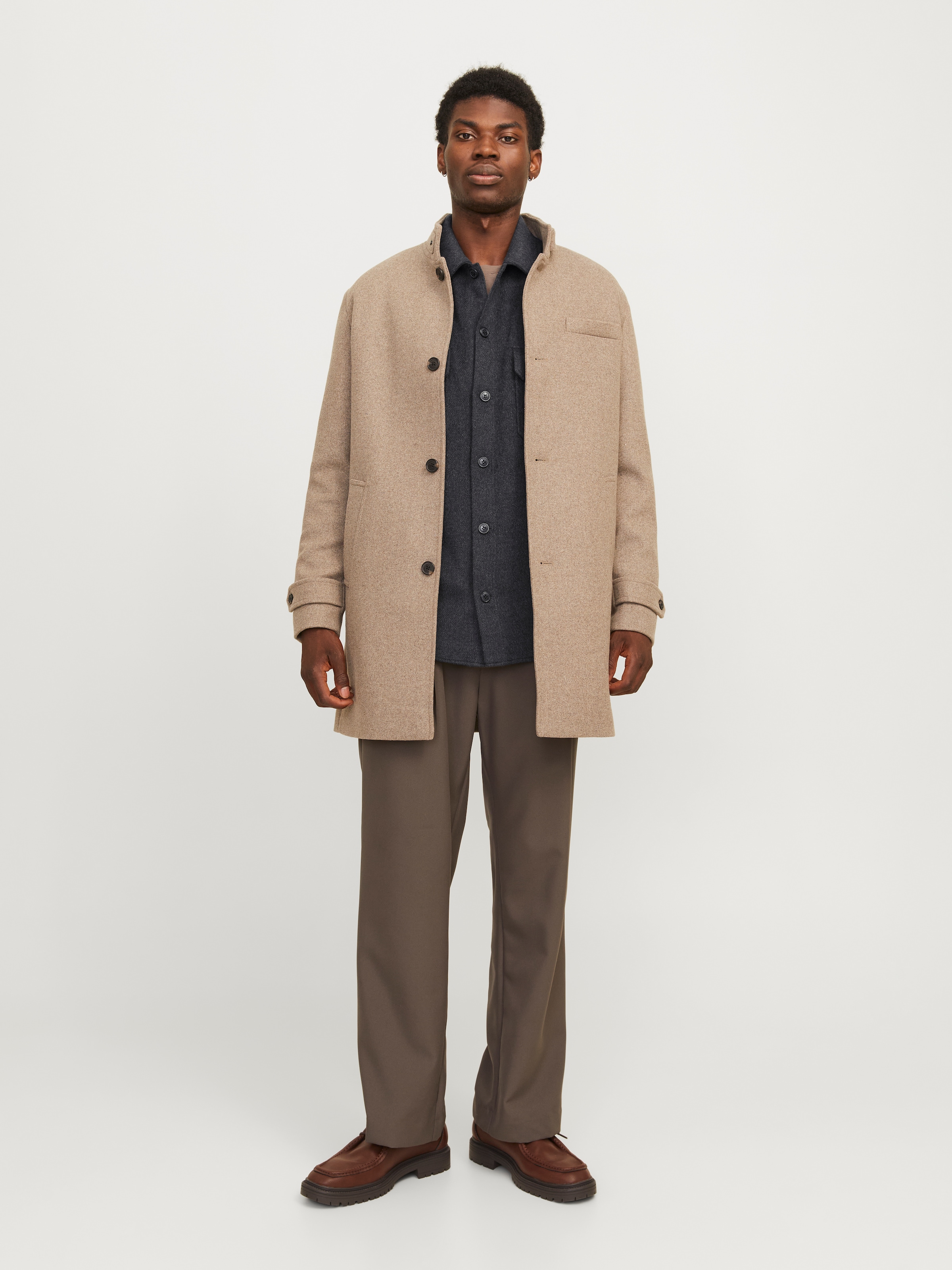 Jack & Jones Langarmhemd »JJEBRADLEY OLLIE OVERSHIRT LS NOOS«, mit Brusttaschen