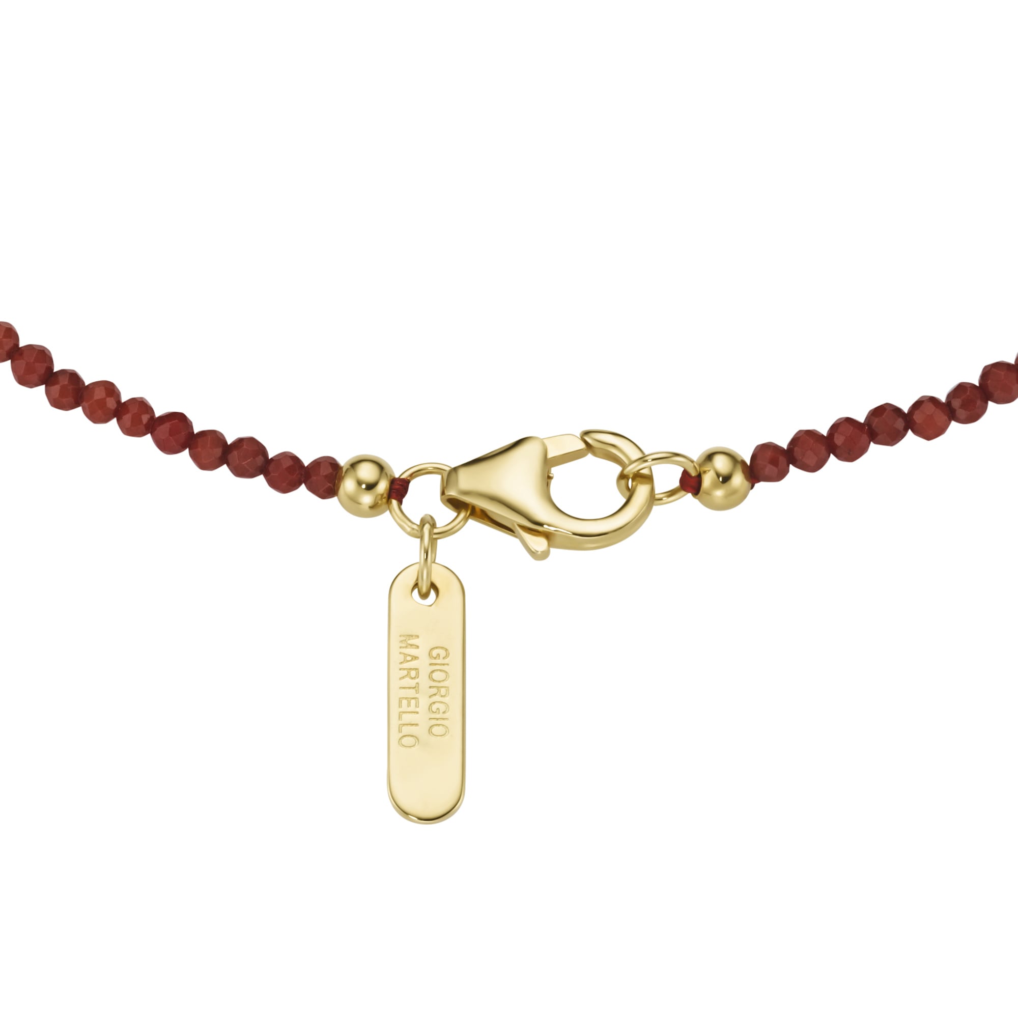GIORGIO MARTELLO MILANO Collier »mit Süßwasser-Perlen und Ziersteinen, Silber 925«