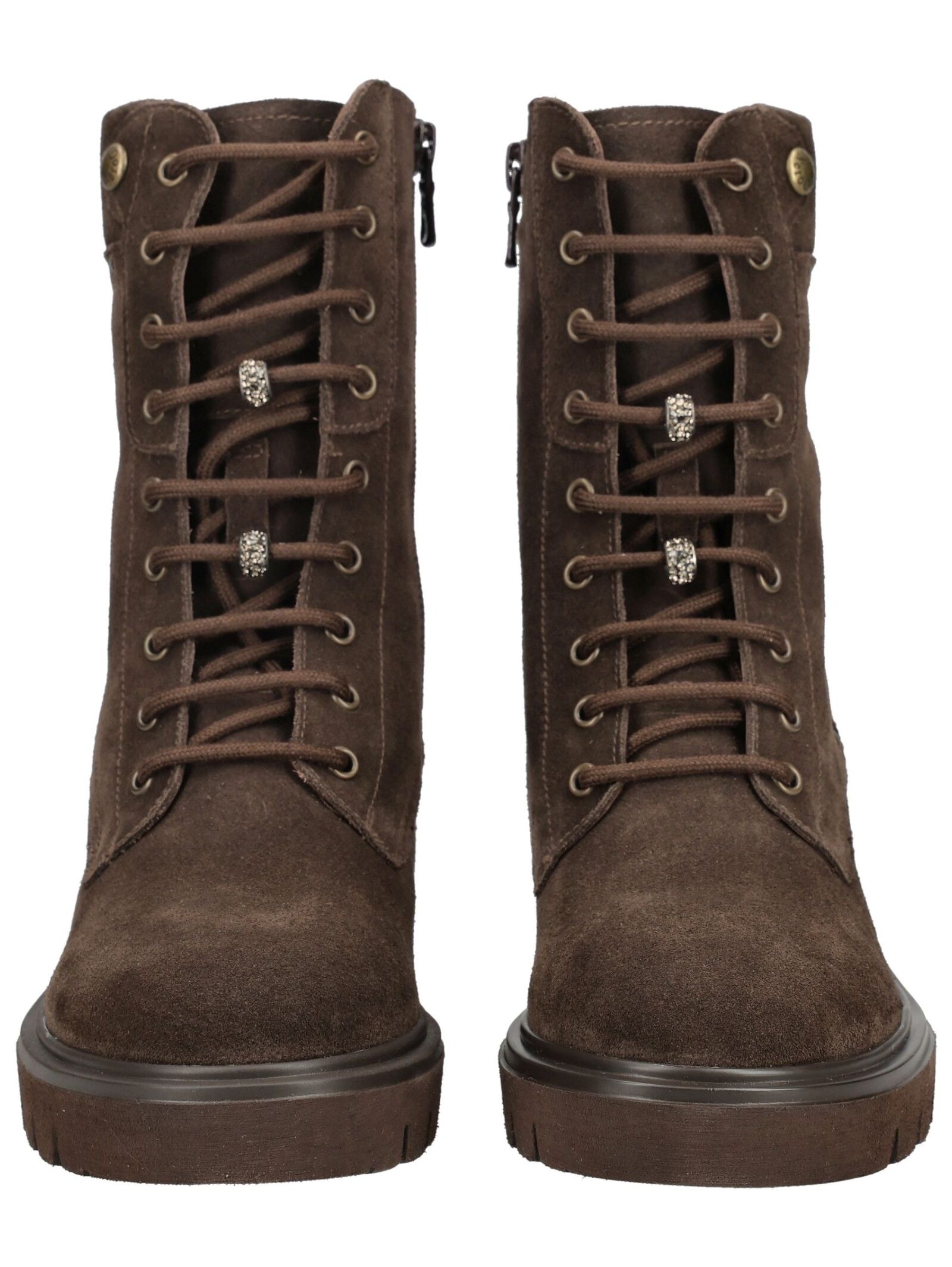 Nero Giardini Schnürstiefelette »Nero Giardini Stiefelette Veloursleder«