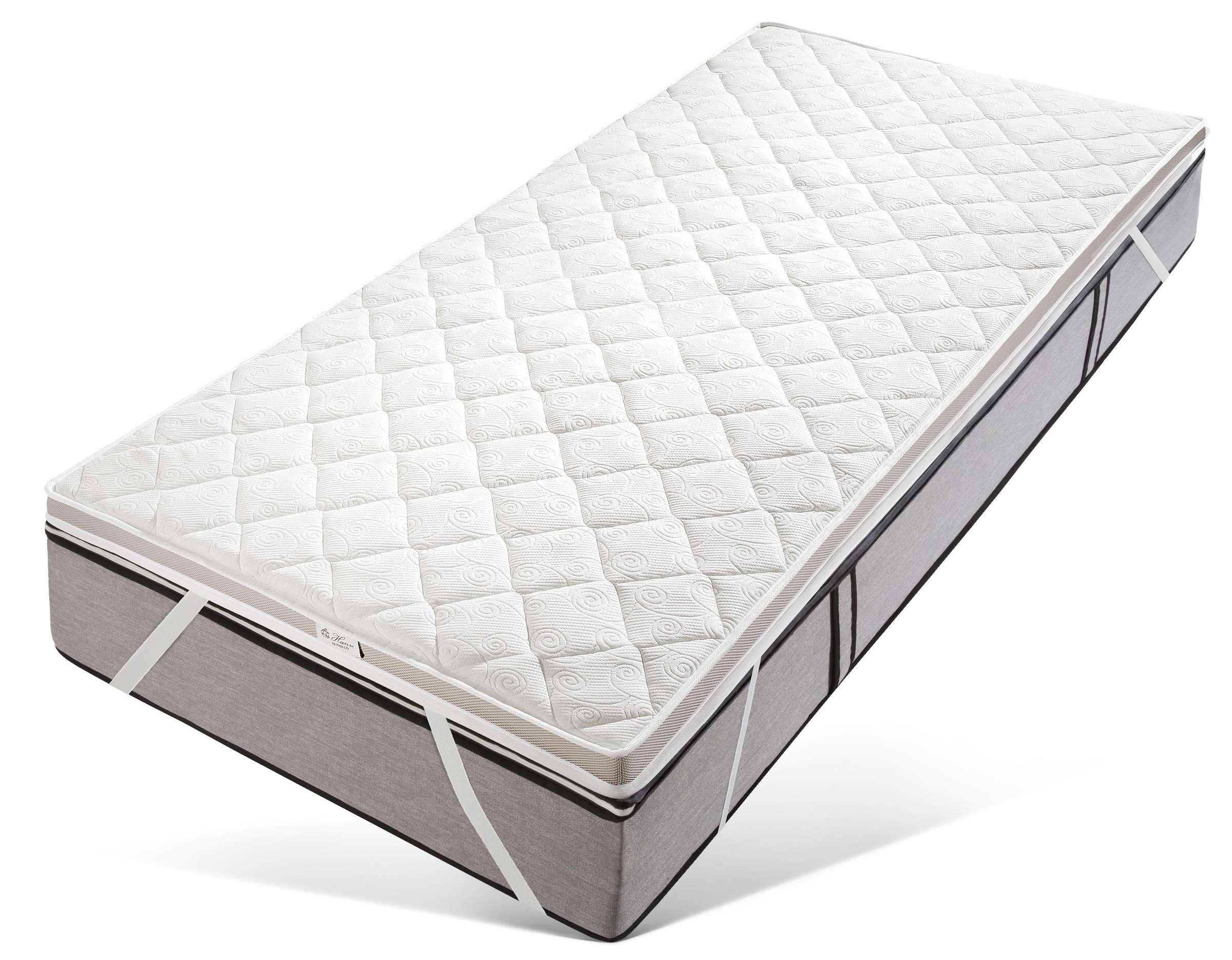 Hanse by RIBECO Topper "Ole" Matratzentopper 90x200 cm & 140x200 cm und wei günstig online kaufen