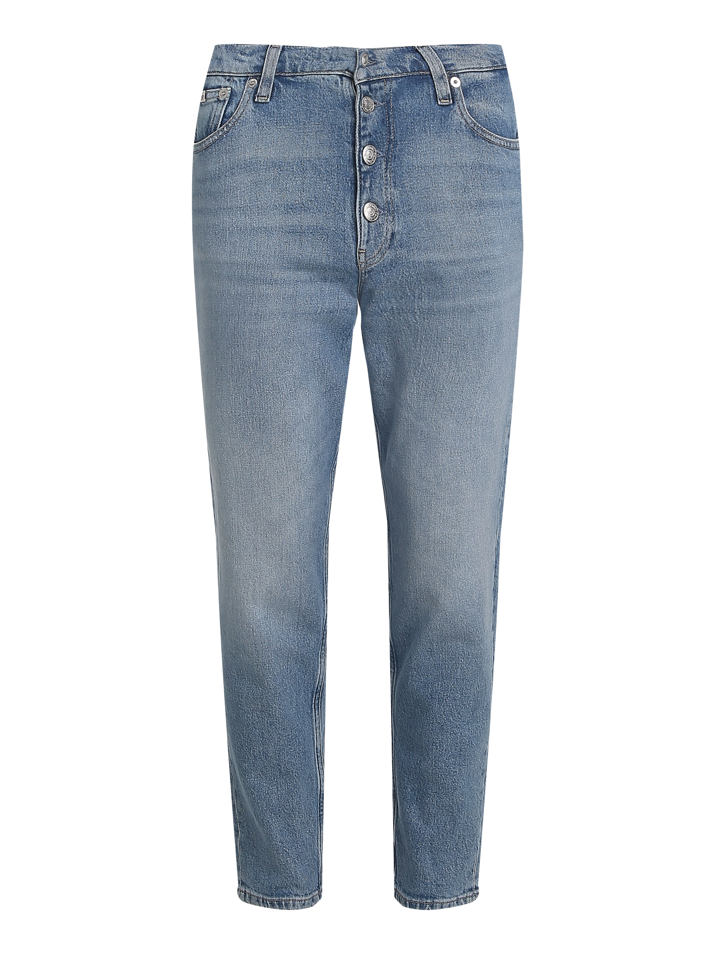 Calvin Klein Jeans Mom-Jeans »MOM JEAN«, mit offener Knopfleiste