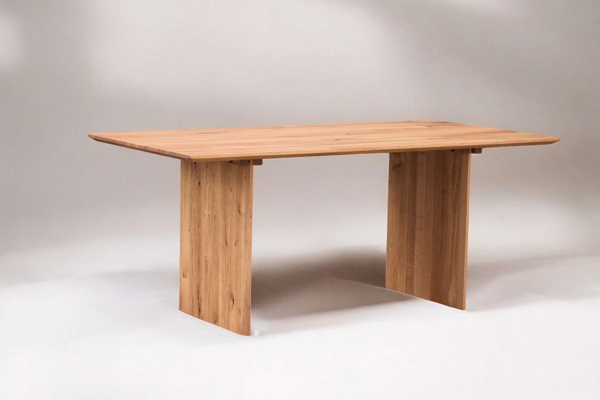 OTTO home Esstisch "Waldhain Küchentisch, Holz-Wangengestell, Wildeiche mas günstig online kaufen