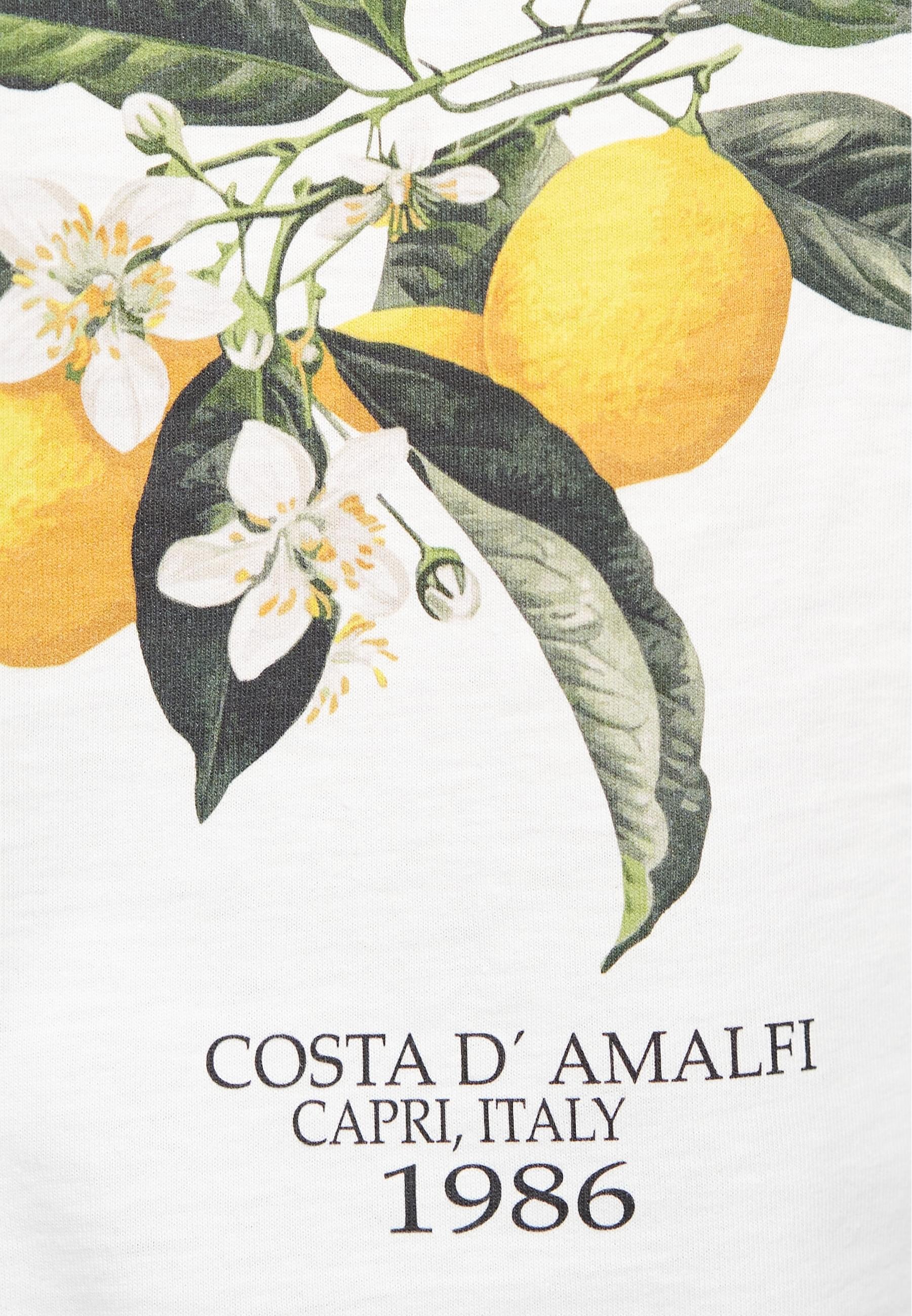 CLOUD 5IVE T-Shirt »CLOUD 5IVE Ladies 77 Limoncello White Tee« 1 Stk.