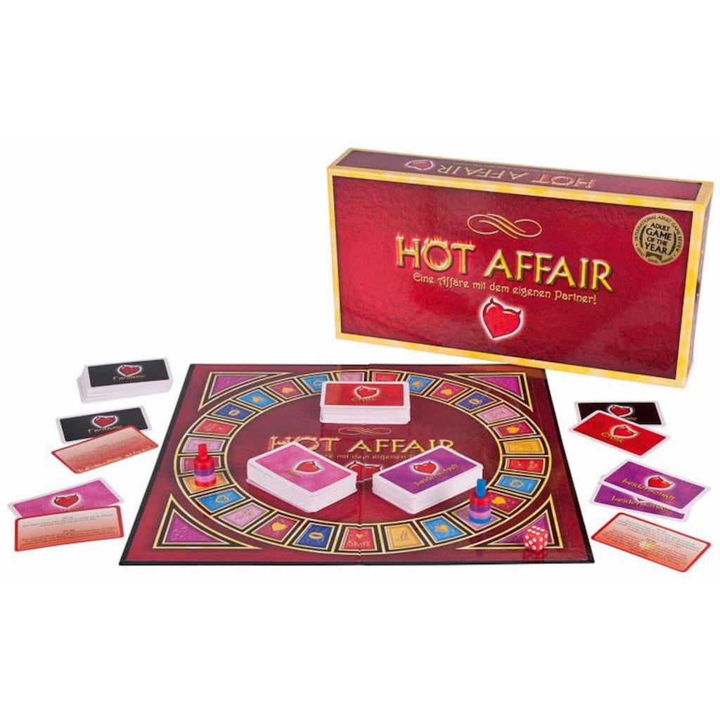 Orion Erotik-Spiel »Hot Affair«, Entdeckungsreise für Paare