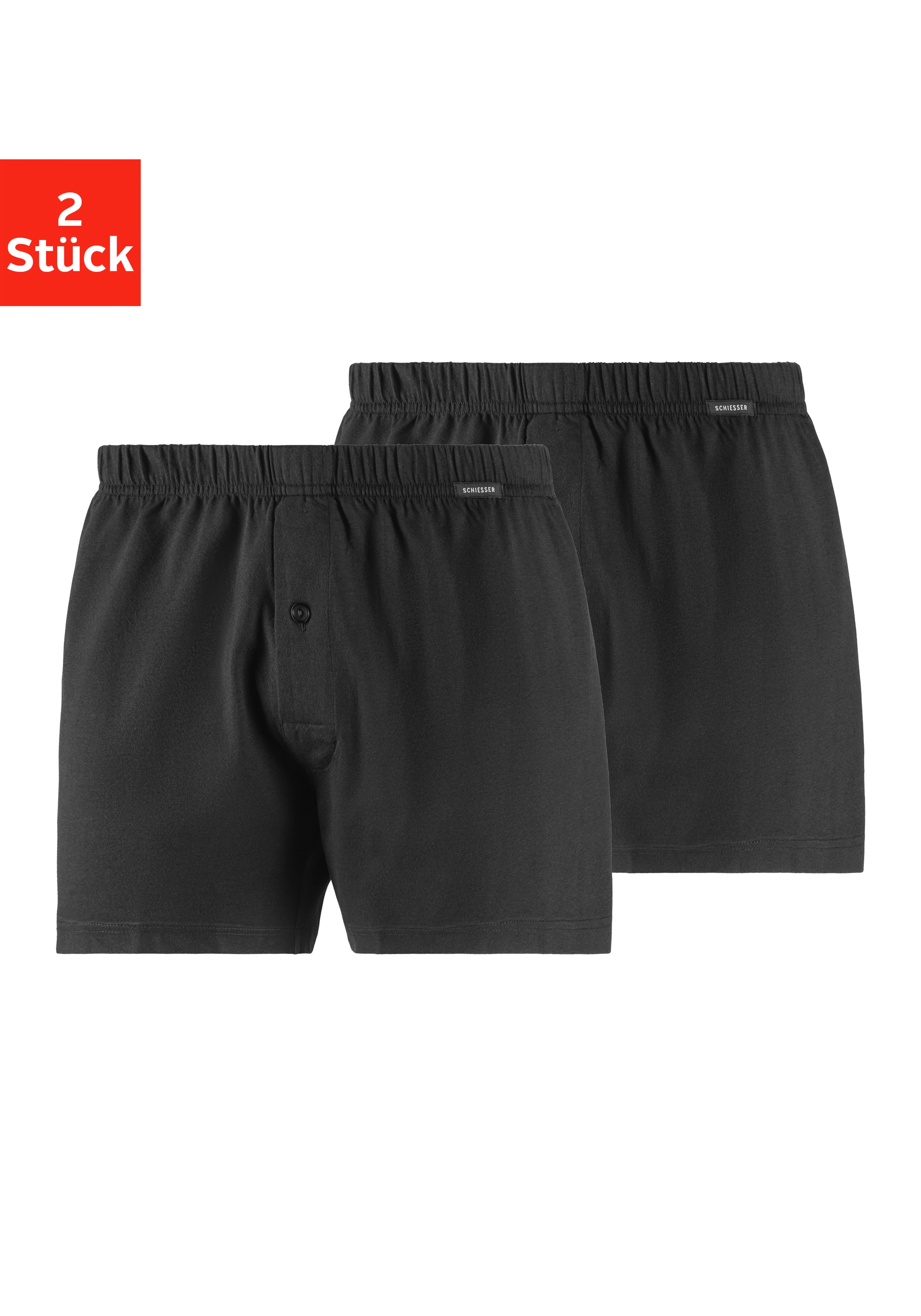 Schiesser Weiter Boxer, (Packung, 2 St.), aus Single Jersey kaufen