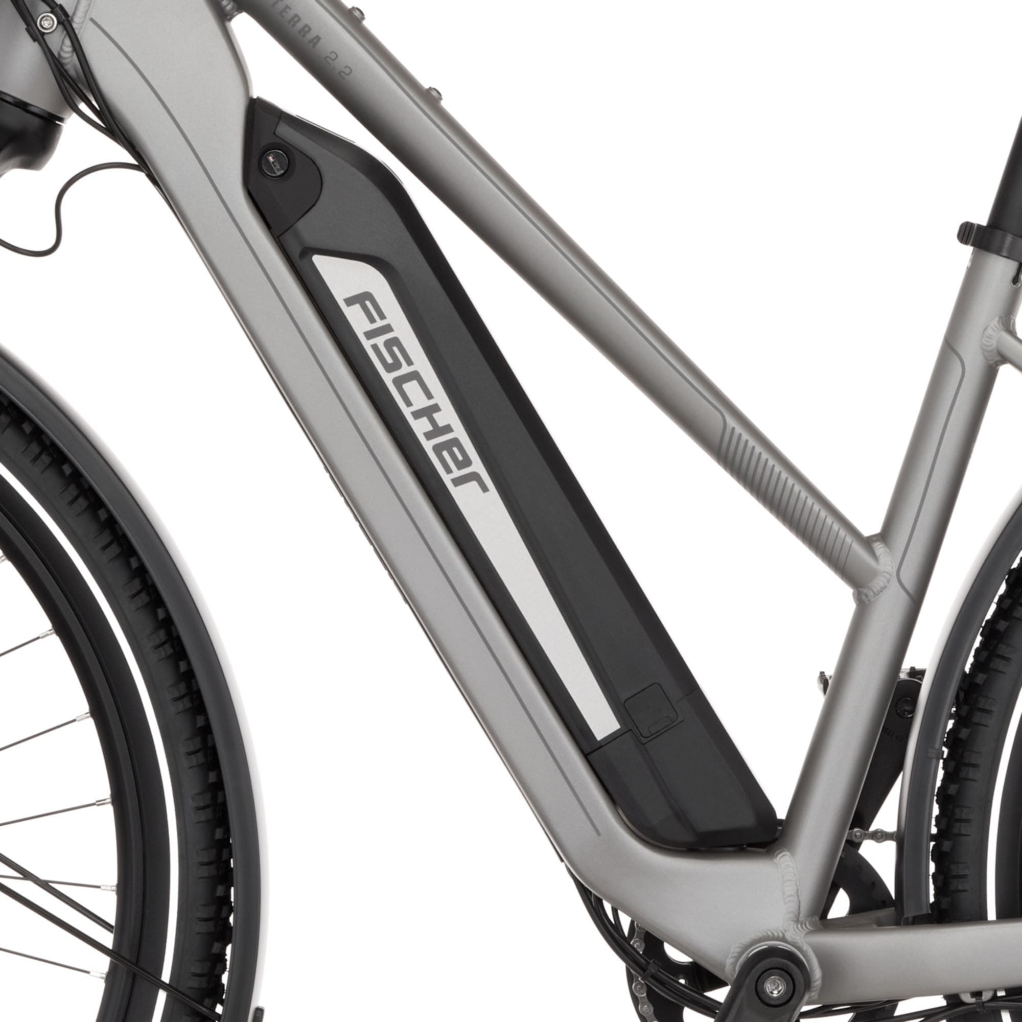 FISCHER Fahrrad »TERRA 2.2 688« 8 Gang Shimano ACERA Schaltwerk Heckmotor mit Akku-Ladegerät;mit Werkzeug, 