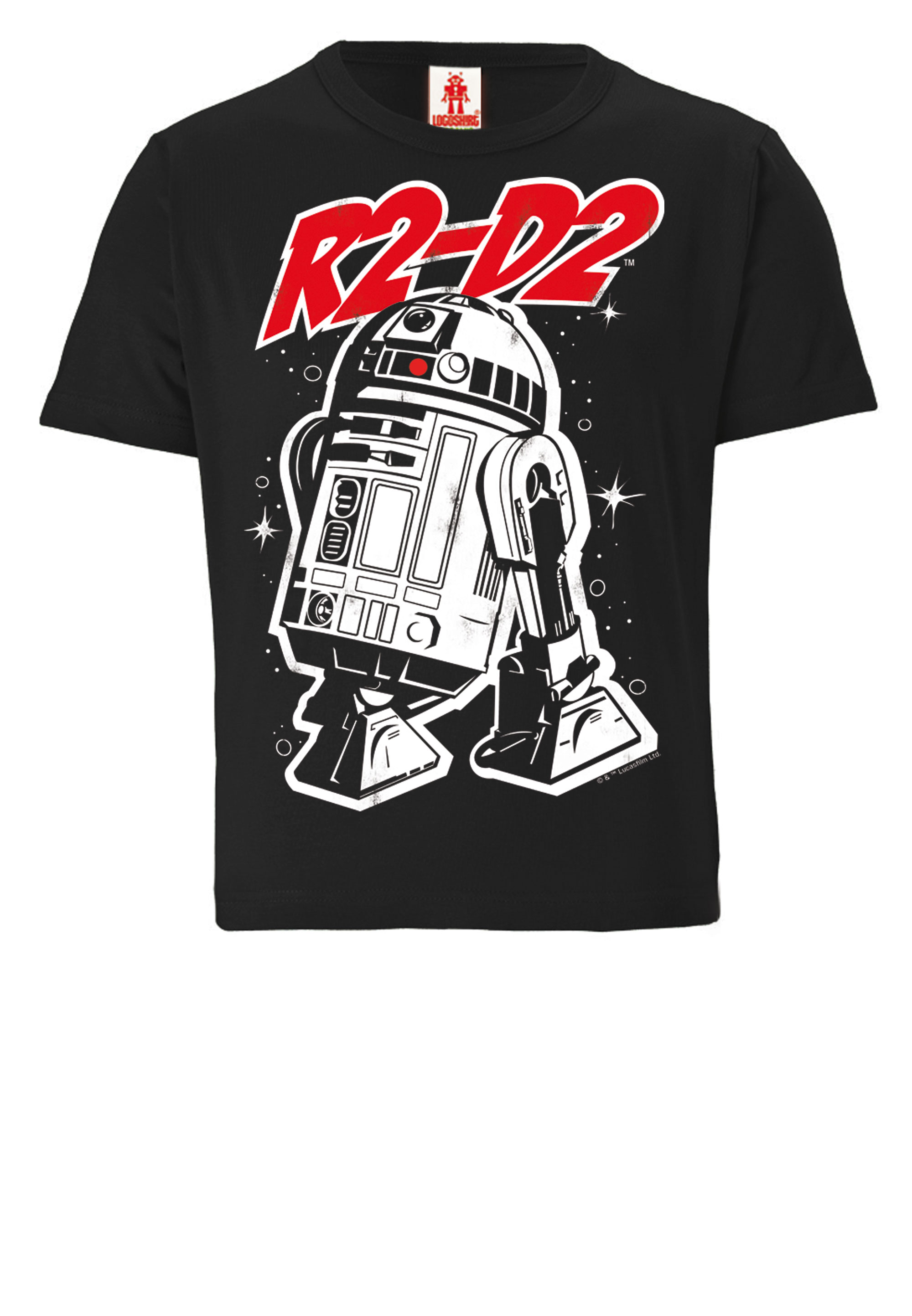 Thumbnail - LOGOSHIRT T-Shirt "Star Wars – R2-D2" mit lizenziertem Originaldesign
