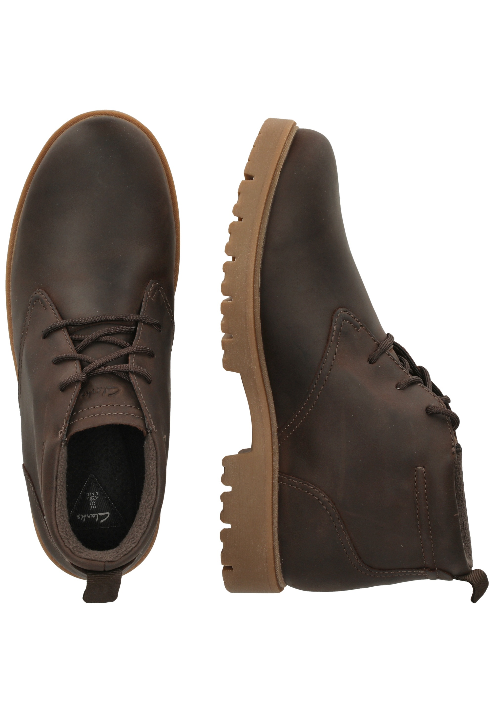 Clarks Stiefelette »Berhill Mid Gore-Tex«  mit atmungsaktivem, wasserdichtem Futter