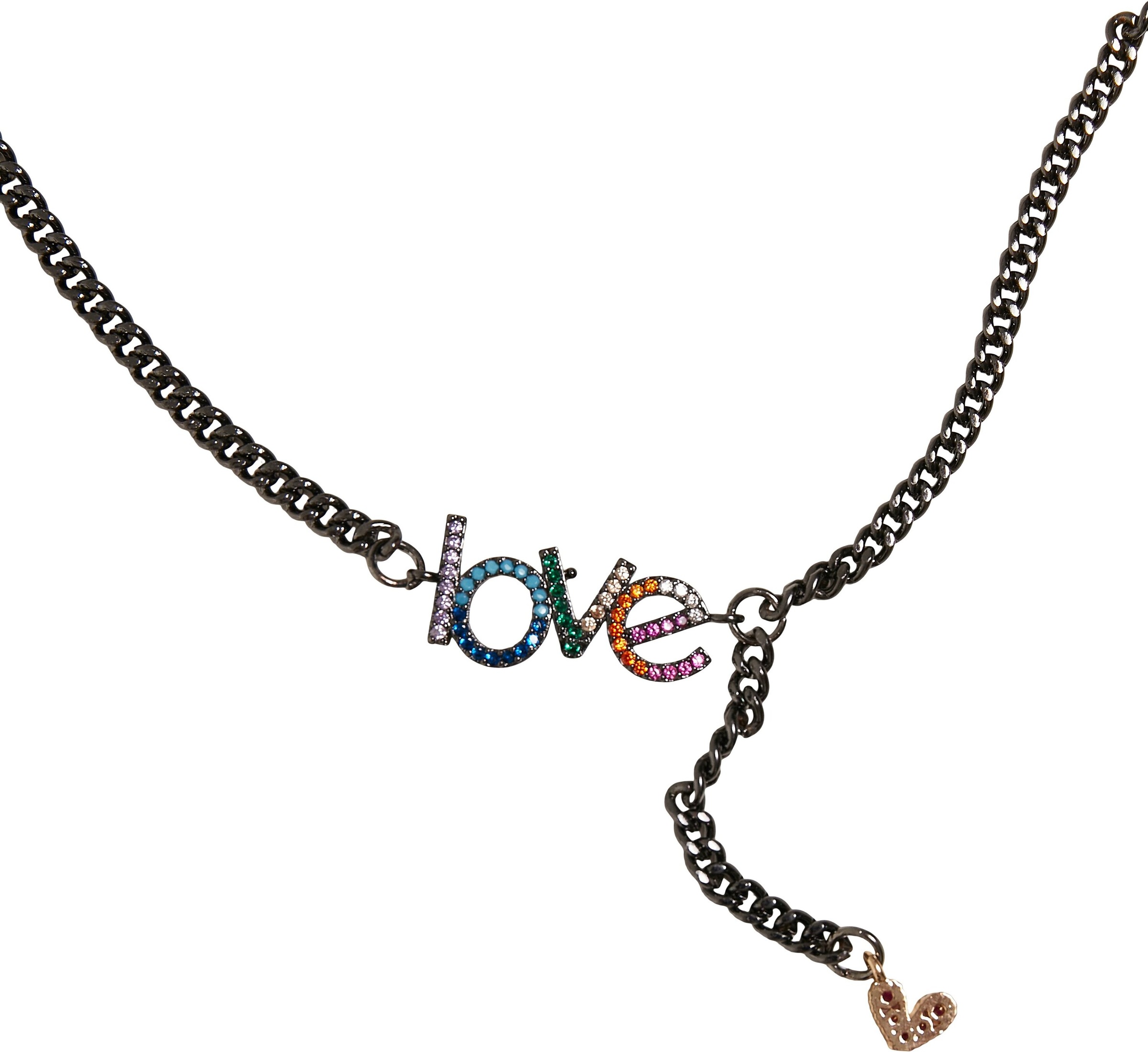 URBAN CLASSICS Edelstahlkette »Accessoires Necklace« bestellen BAUR Love für 