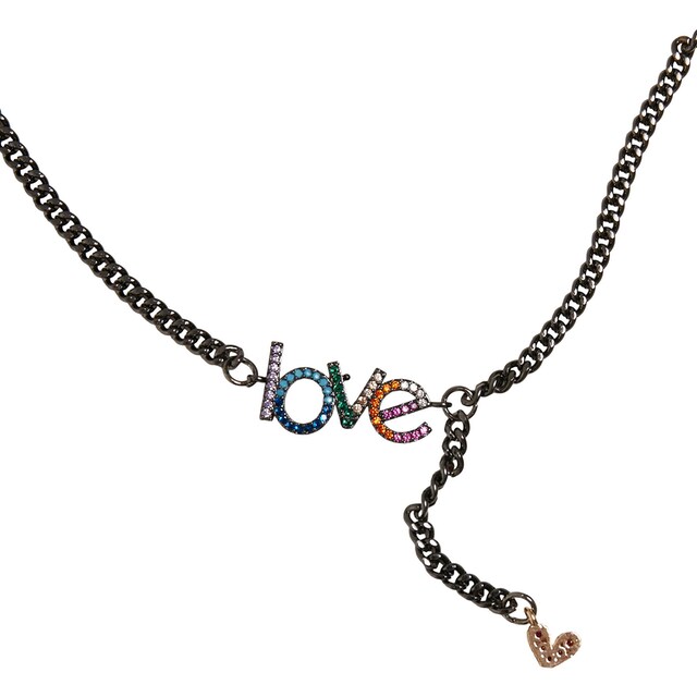 URBAN CLASSICS Edelstahlkette »Accessoires Love Necklace« für bestellen |  BAUR