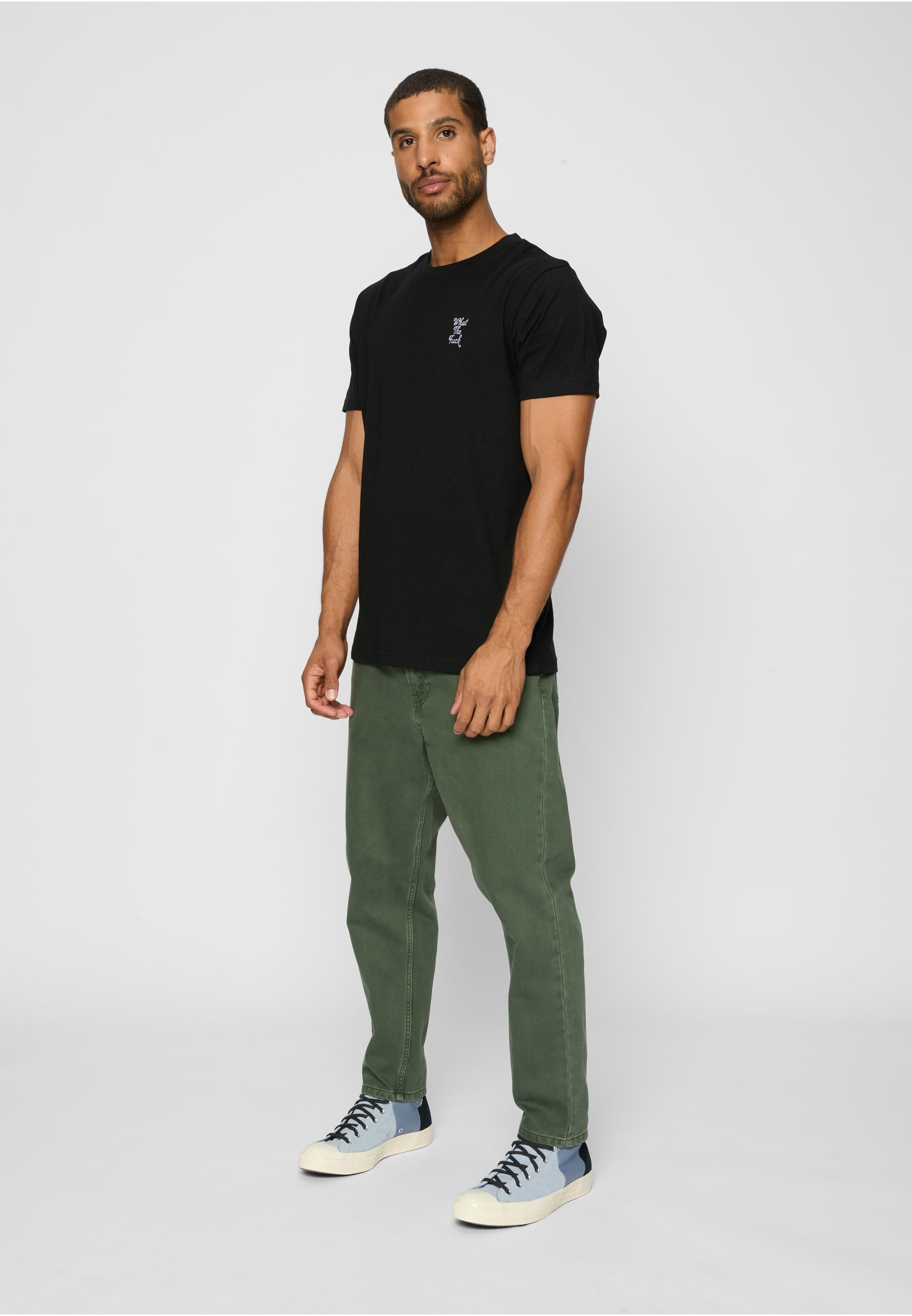 MisterTee Langarmshirt »MisterTee Herren What The Fuck Tee«, (1 tlg.)