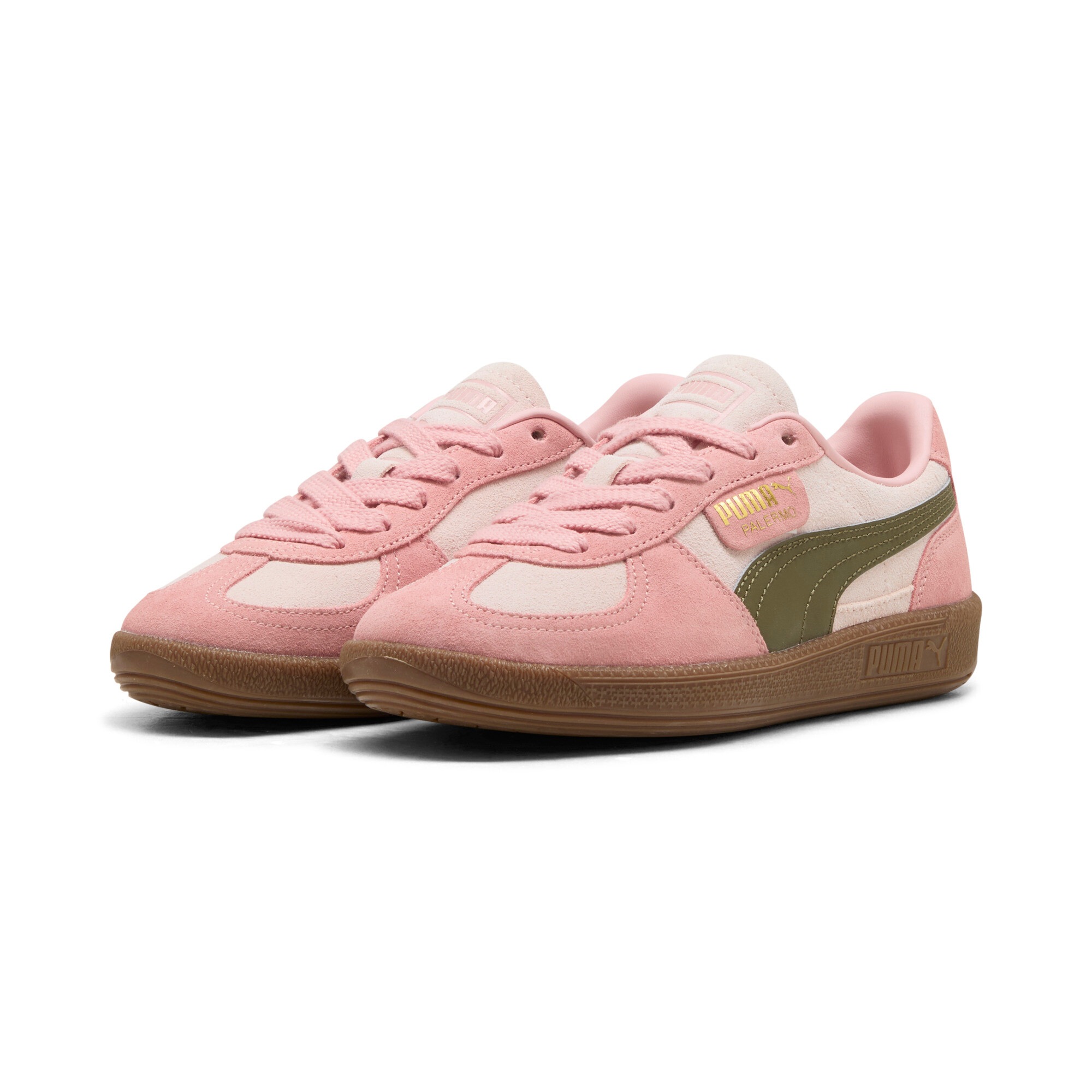 Puma Sneaker "Palermo Jr" Niedrige Schuhhöhe, Mit Schnürung, Nicht Herausnehmbare Innensohle