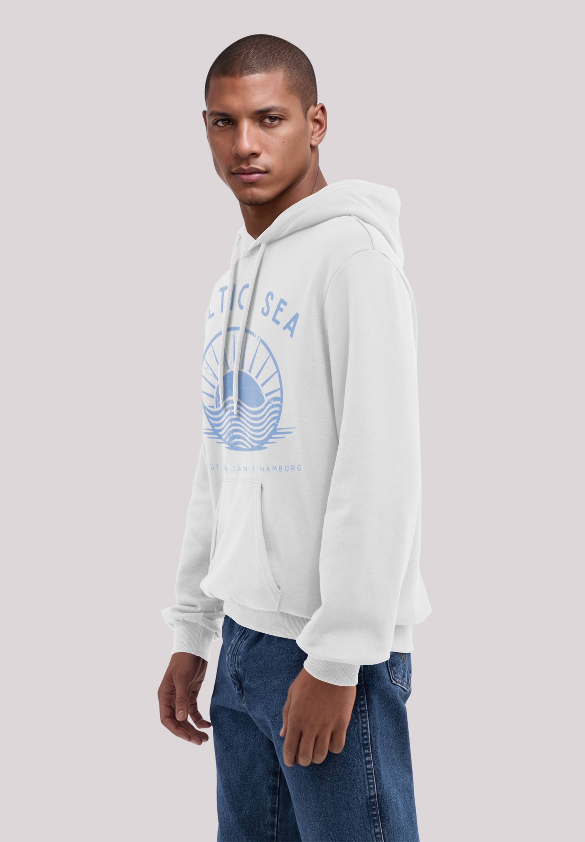 F4NT4STIC Kapuzenpullover »Baltic Sea Knut und Jan«, Osteee Kollektion, Urlaub, Ahoi Moin